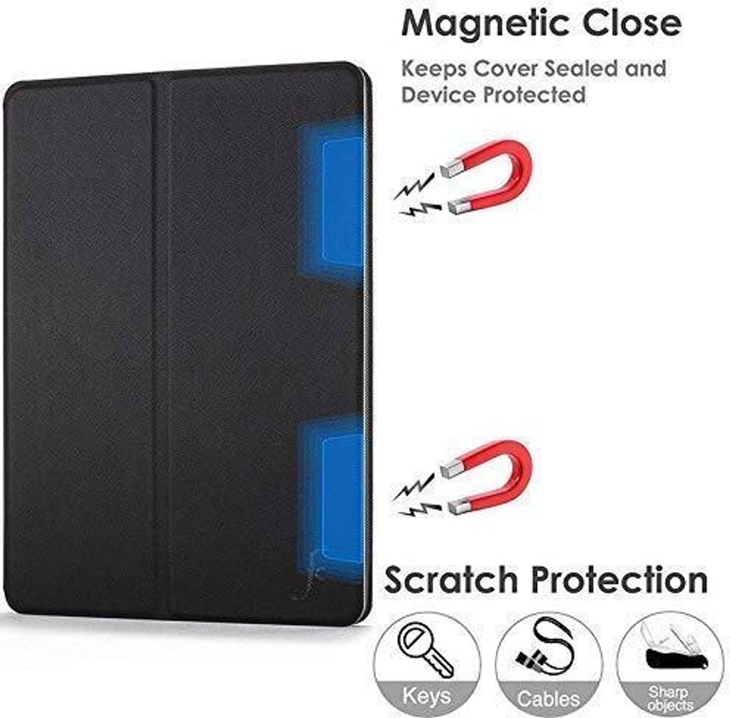Custodia Con Rotazione 360° Per Huawei MediaPad T3 10 (2017) | Rosso Con Supporto, Pennino E Pellicola Inclusi - 4