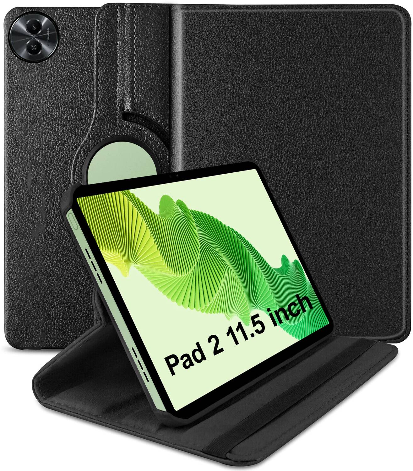 TGK Flip Cover for Realme Pad 2 11.5 inch Black