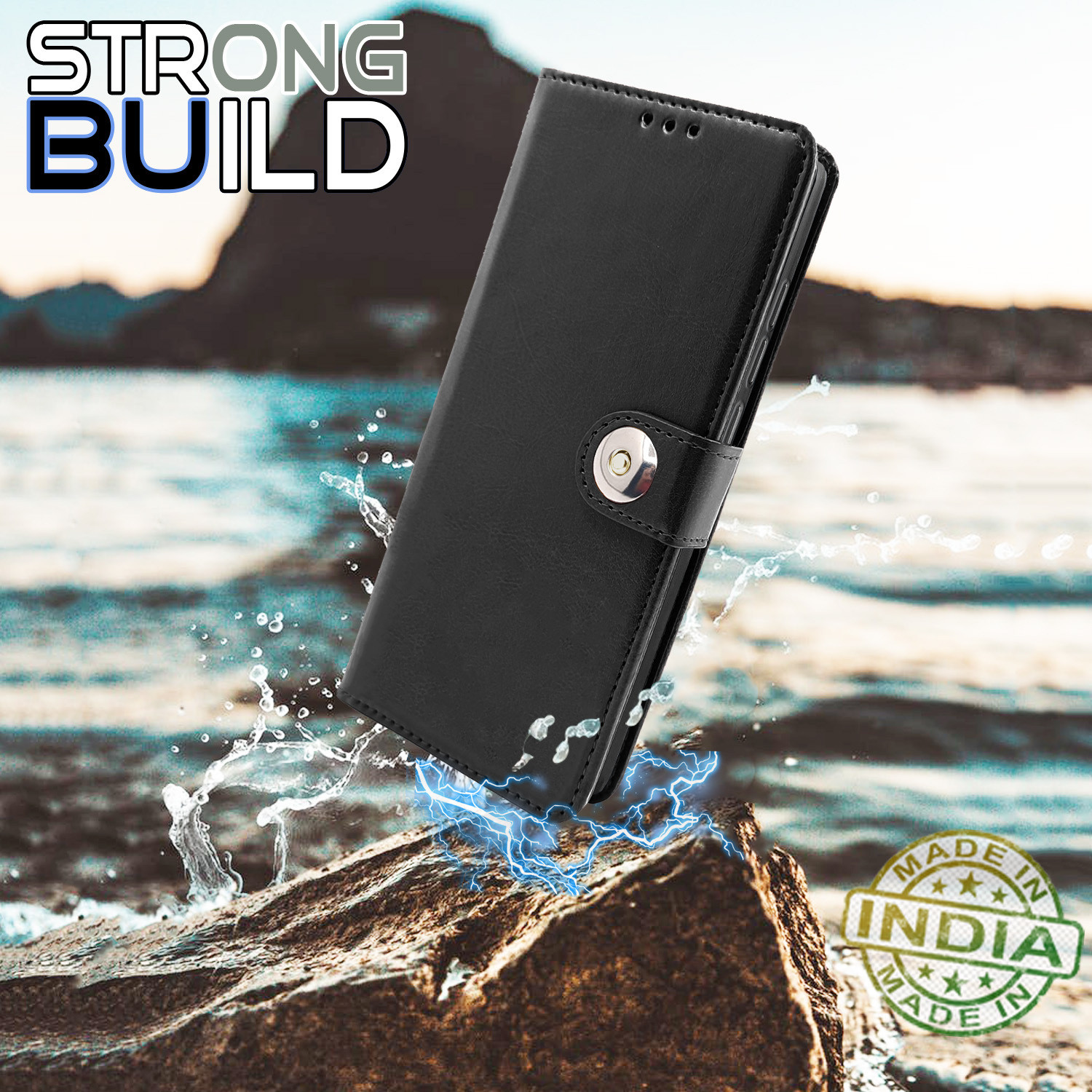 Image of Pikkme Flip Cover for Oppo A15
