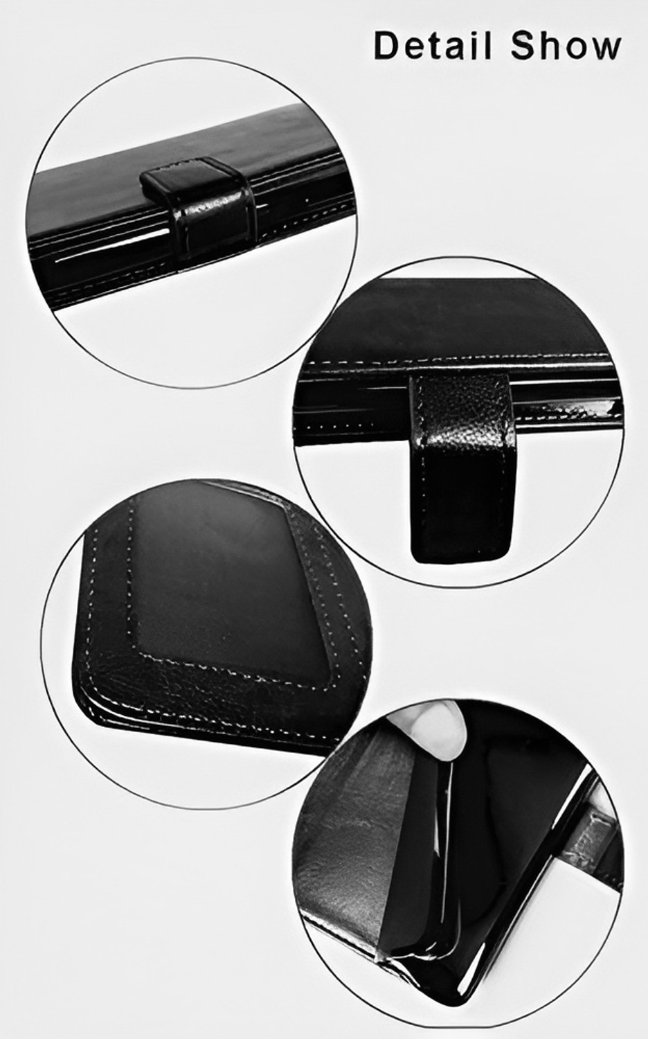 Image of STARFUN Flip Cover for OPPO K14 Plus 5G (Black, Dual Protection, Artificial Leather, Pack of: 1)