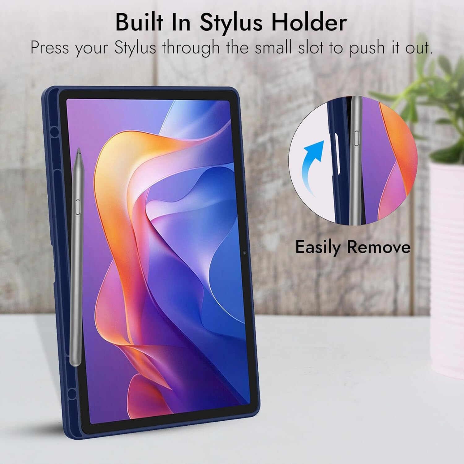 Image of COVERHUB Flip Cover for Realme Pad 10.4 inch (Stylus Holder)