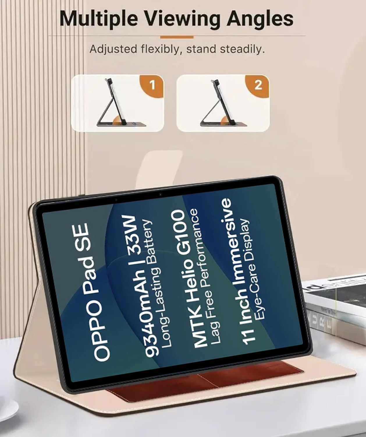 Image of Caseous Flip Cover for Oppo PAD SE 11 inch
