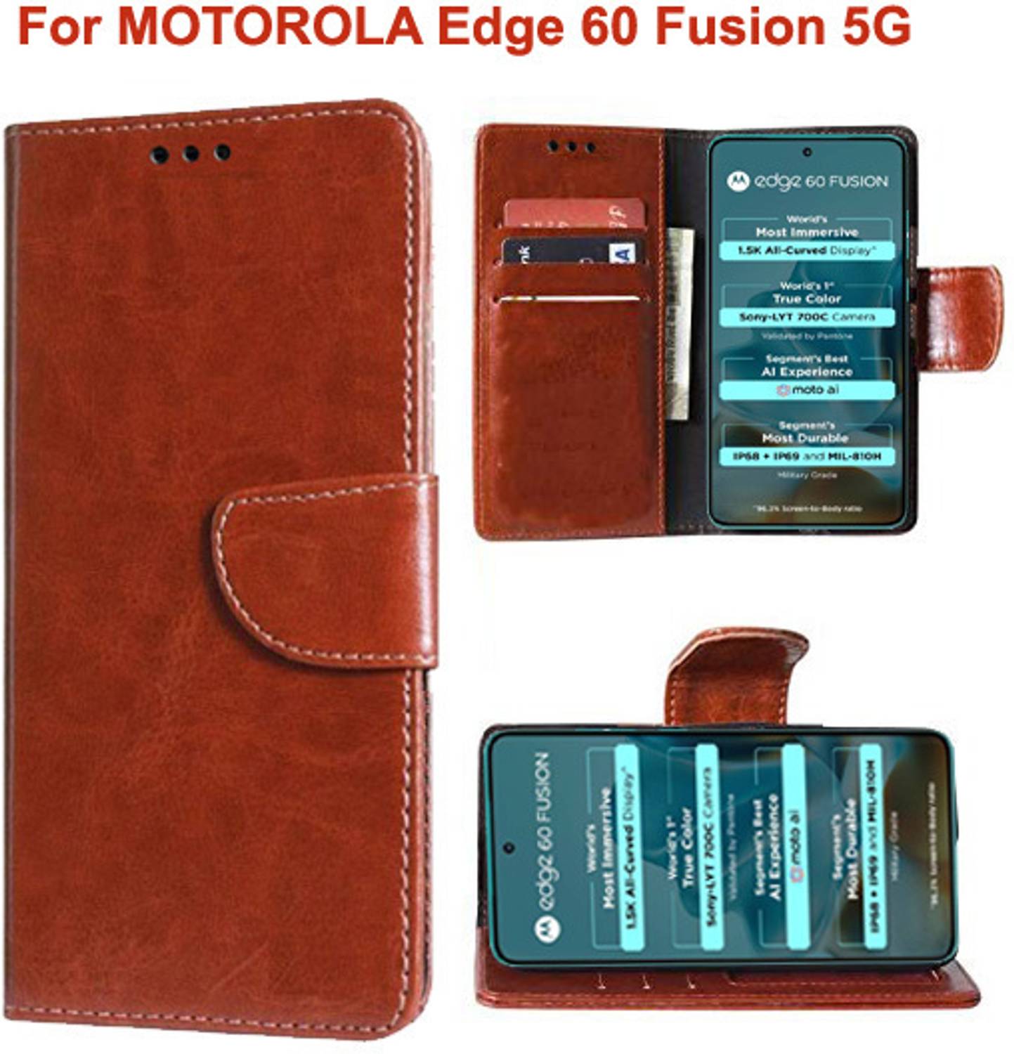 Carnage Flip Cover for MOTOROLA Edge 60 Fusion 5G