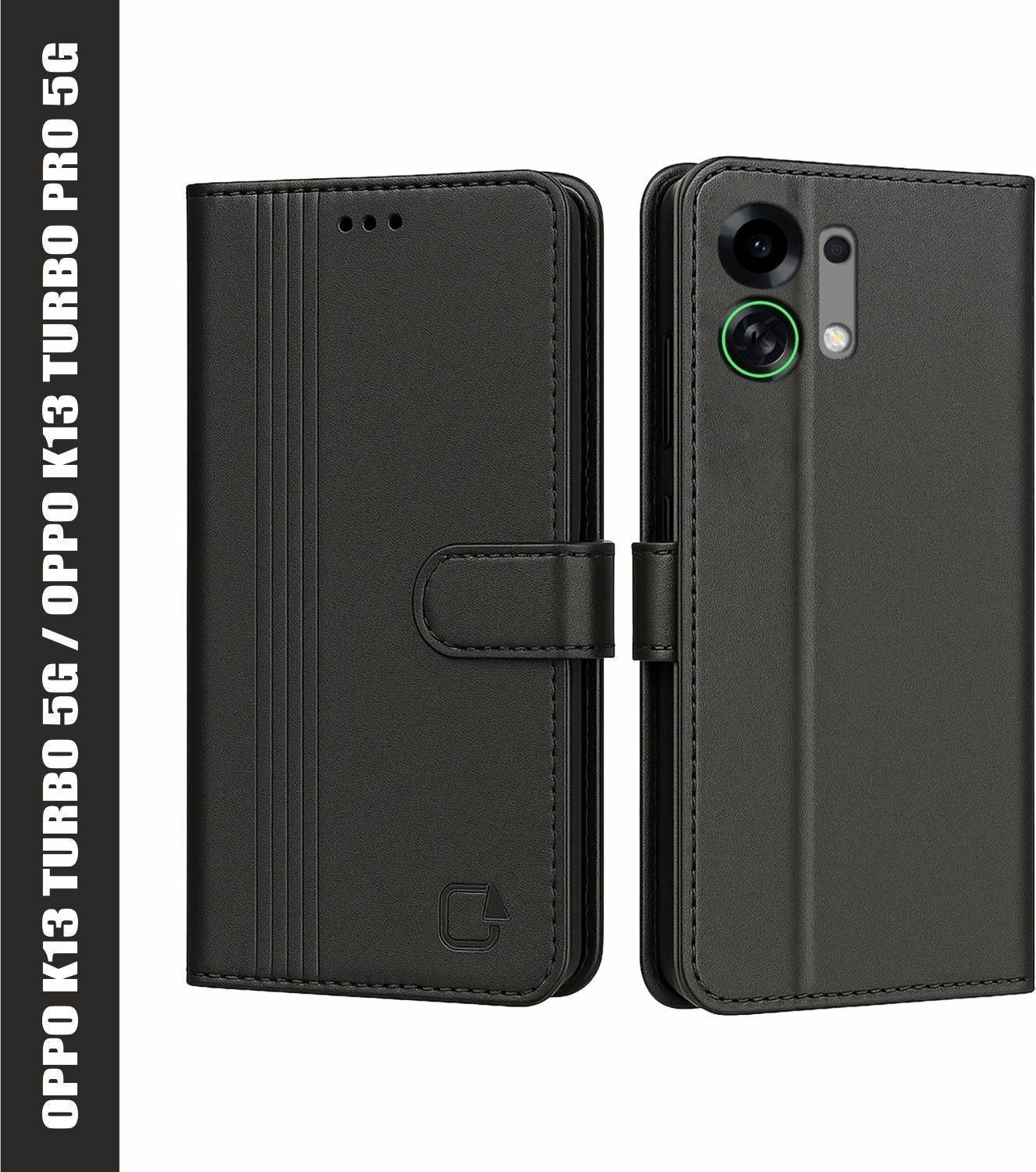 AIBEX Flip Cover for Oppo K13 Turbo 5G / Oppo K13 Turbo Pro 5G|Inbuilt Wallet & Card Slots|Premium Leather