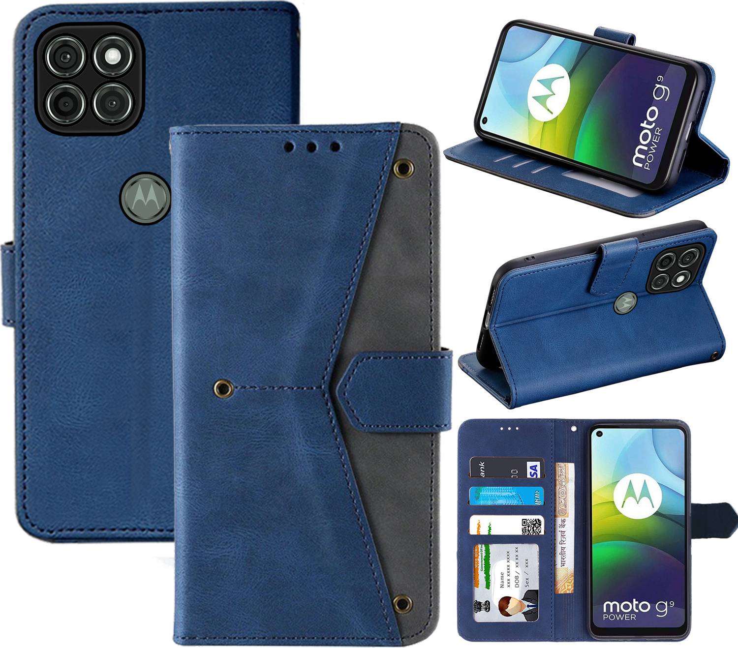 Autofocus Flip Cover for Motorola Moto G9 Power