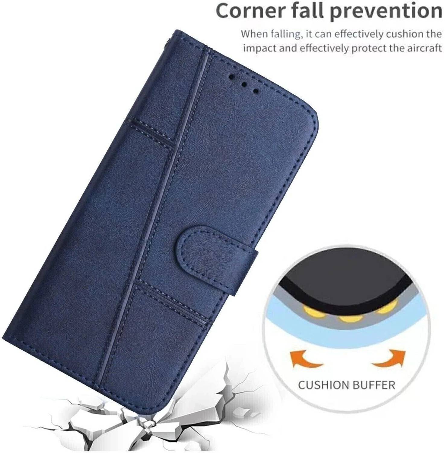 Custodia Portafoglio Con Magnete E Supporto Per Xiaomi Poco M7 / Poco C75 / Redmi 14C / 14R / A3 Pro / A4, Rosa Aurora