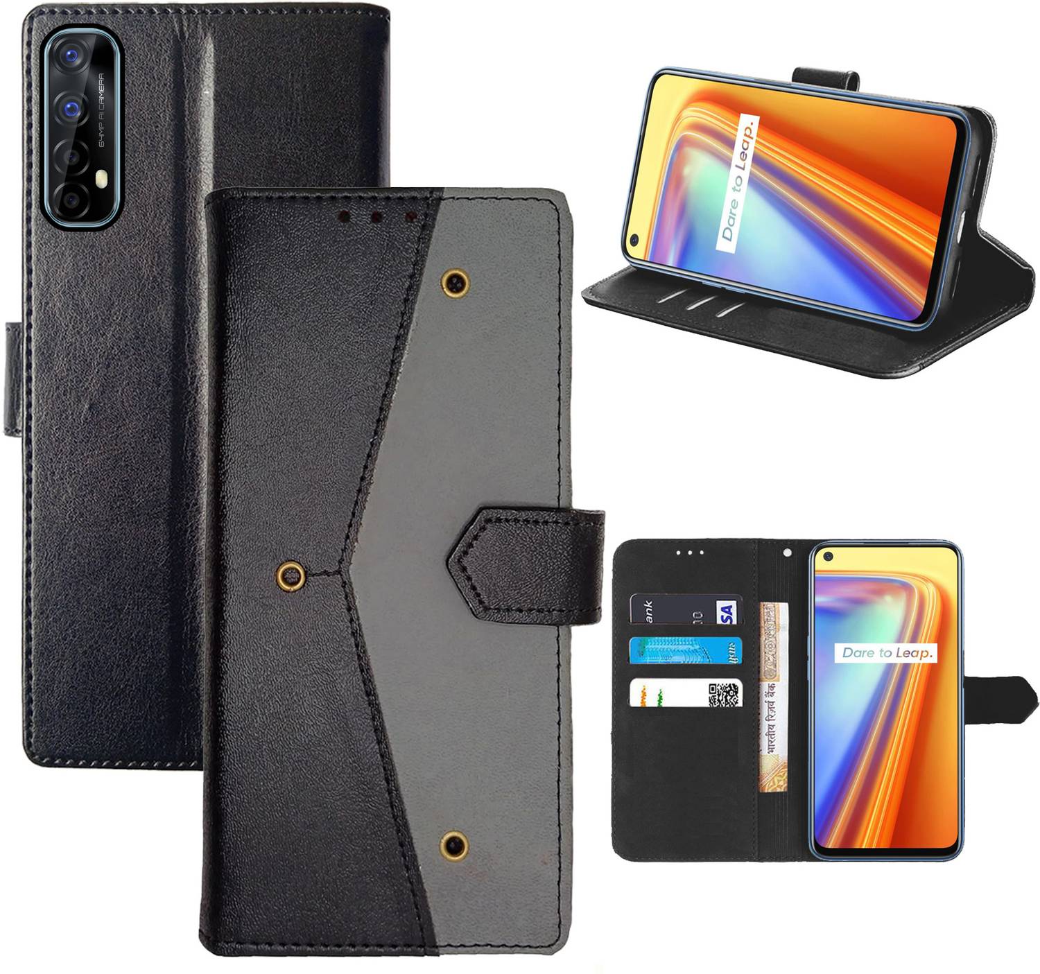 Aaghosh Flip Cover for Realme 7