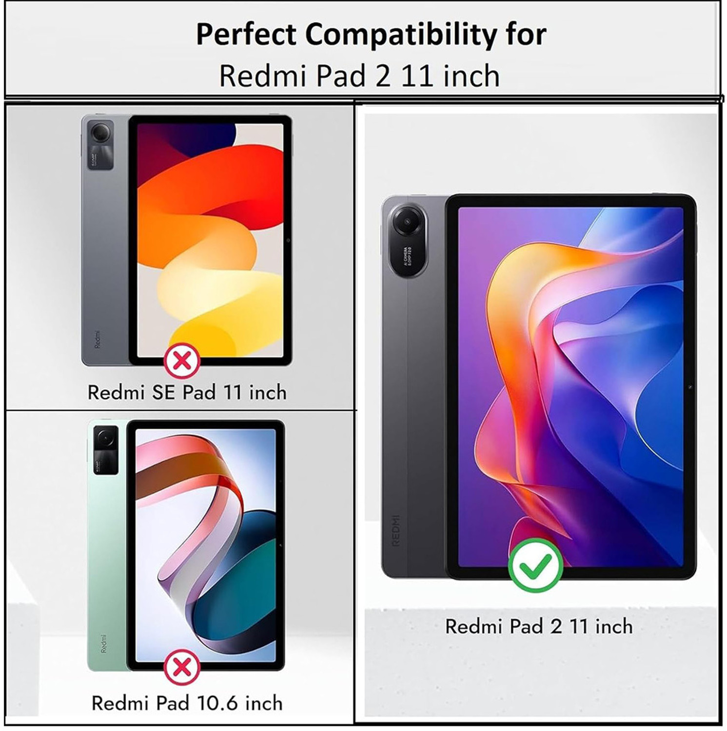 Image of Casotec Flip Cover for Redmi Pad 2 11 inch