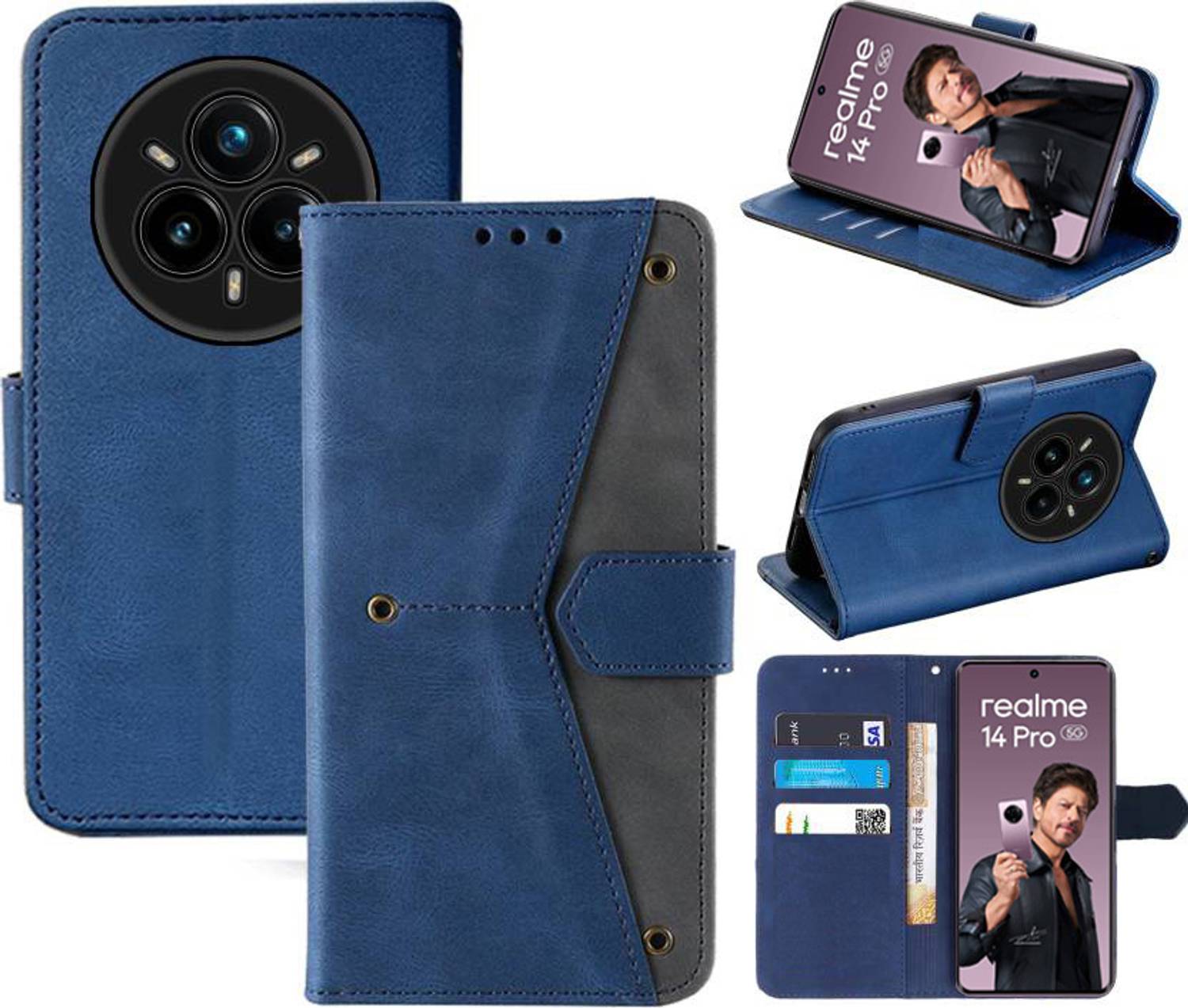 Aaghosh Flip Cover for Realme 14 Pro 5G