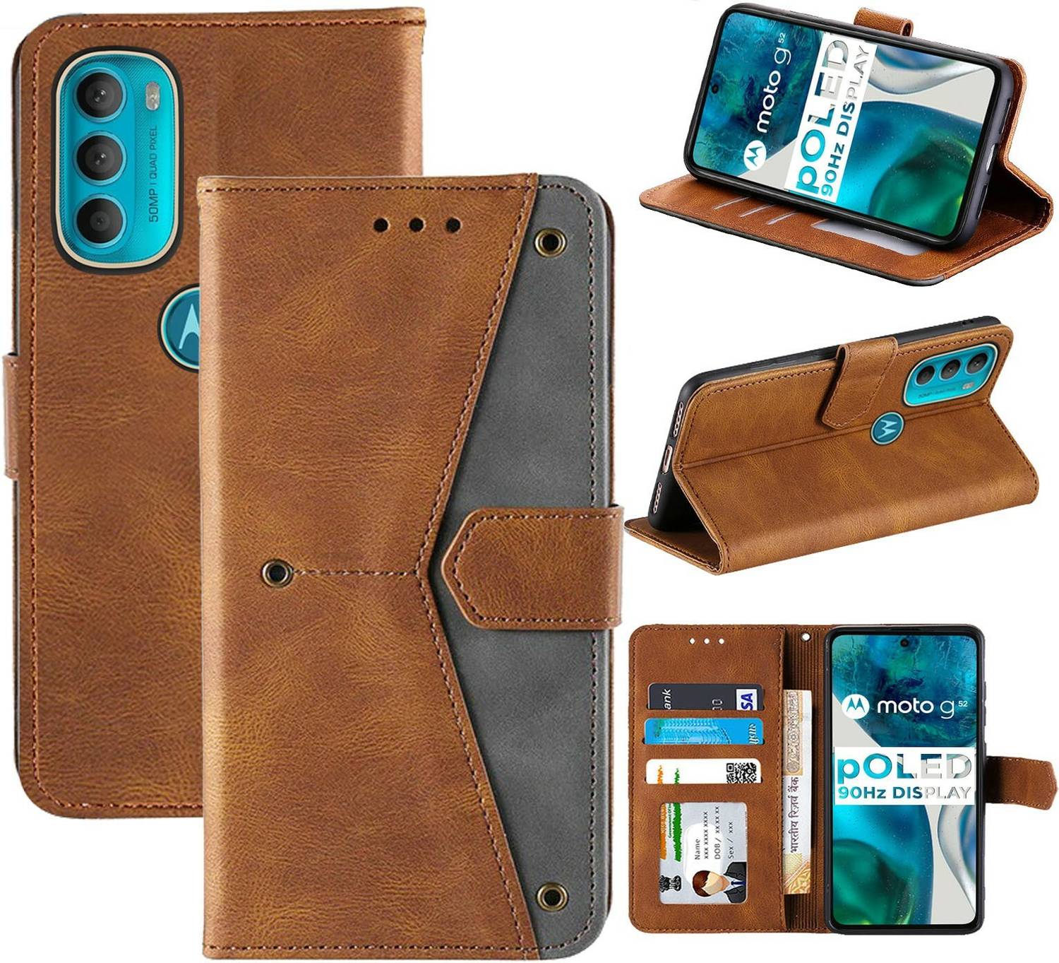 Autofocus Flip Cover for Motorola G52, Moto G52, Motorola Moto G52