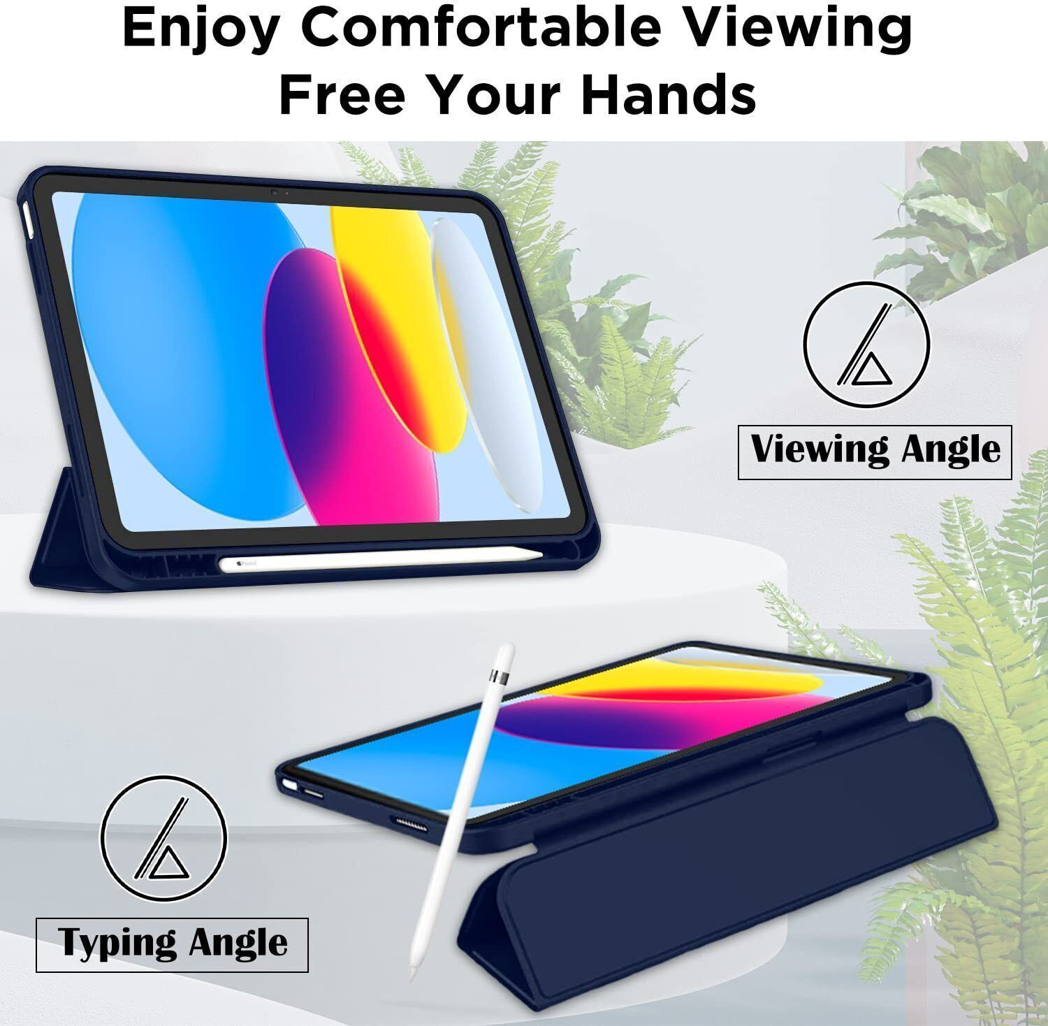 Image of ROBUSTRION Flip Cover for iPad 11th Generation A16 11 inch, iPad 10th Gen Generation 10.9 inch, iPad 11th Gen 11 inch