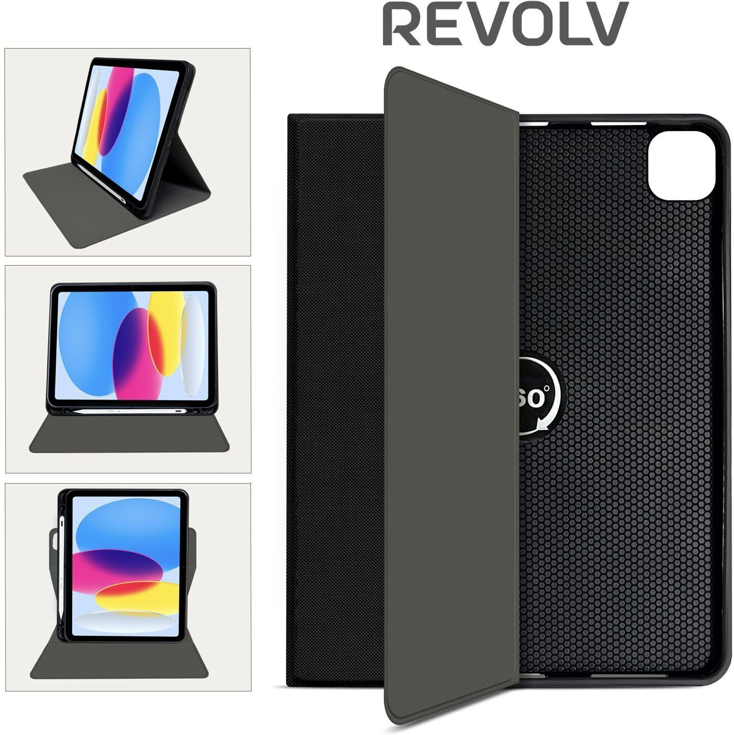 Image of Gripp Flip Cover for iPad Air 10.9 inch (4th /5th Generation, 2020 /2022), iPad Air 11 inch (M2 /M3 /M4)