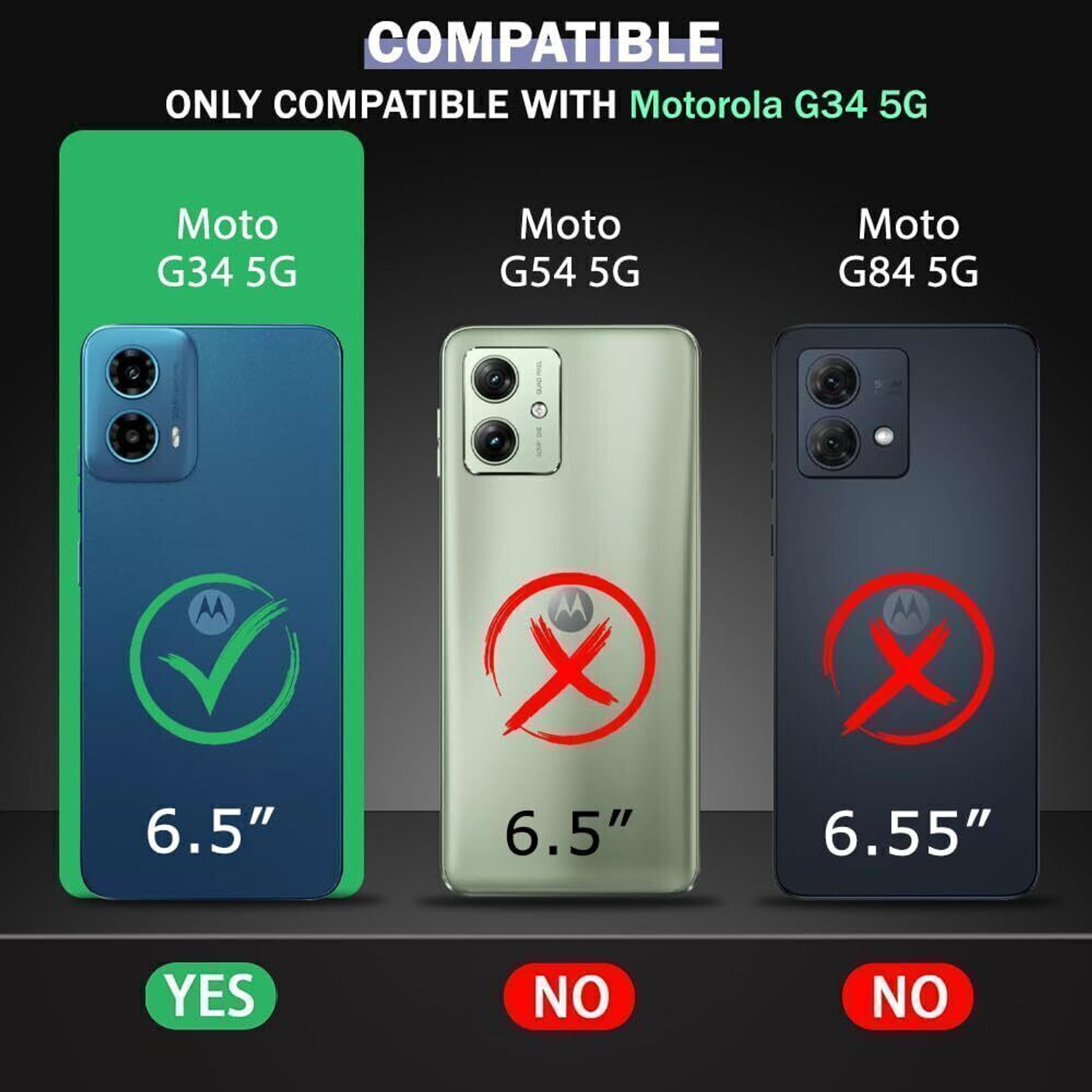 Image of KIVANO LUXE Flip Cover for Motorola G45 5G / Motorola G34 5G|Premium Leather|Magnetic Closure|Stand function