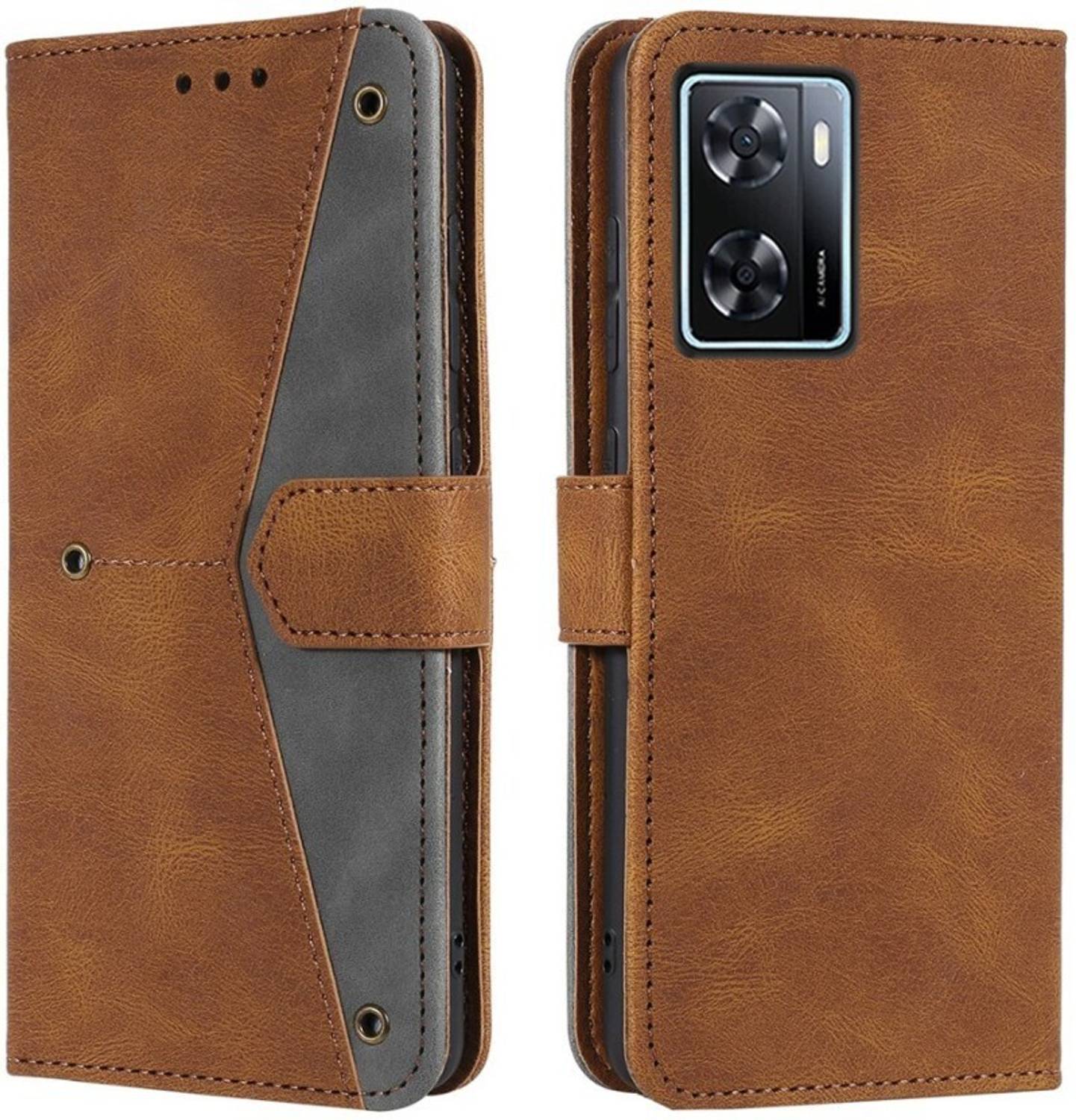 Aarov Flip Cover for Oppo A57