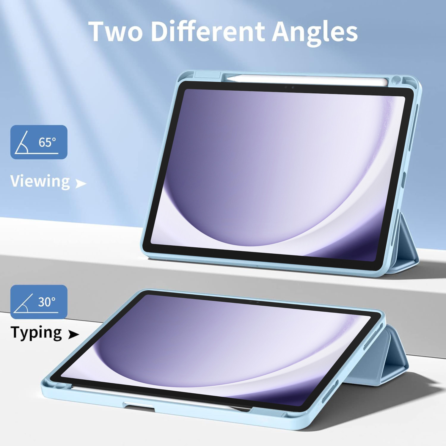 Image of TGK Flip Cover for Samsung Galaxy Tab A9 Plus 11 inch