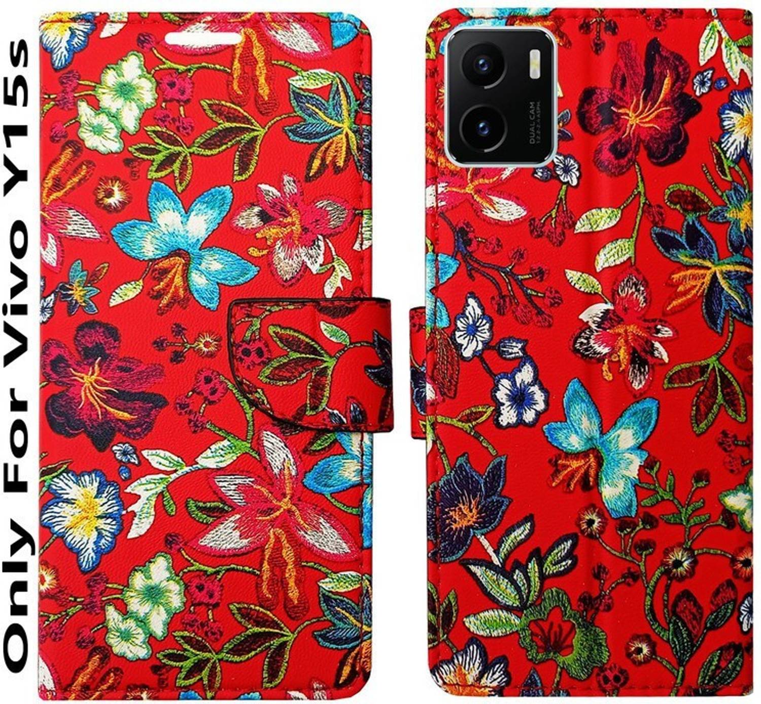 AD Enterprises Flip Cover for Vivo Y15s