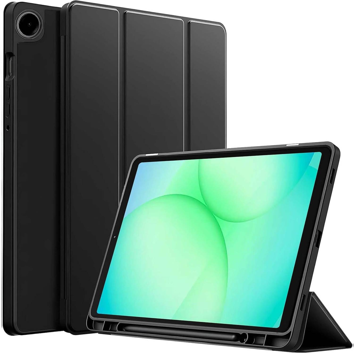 AGEIS Flip Cover for Samsung Galaxy Tab A11 Plus 11 inch Case (Stylus Holder)