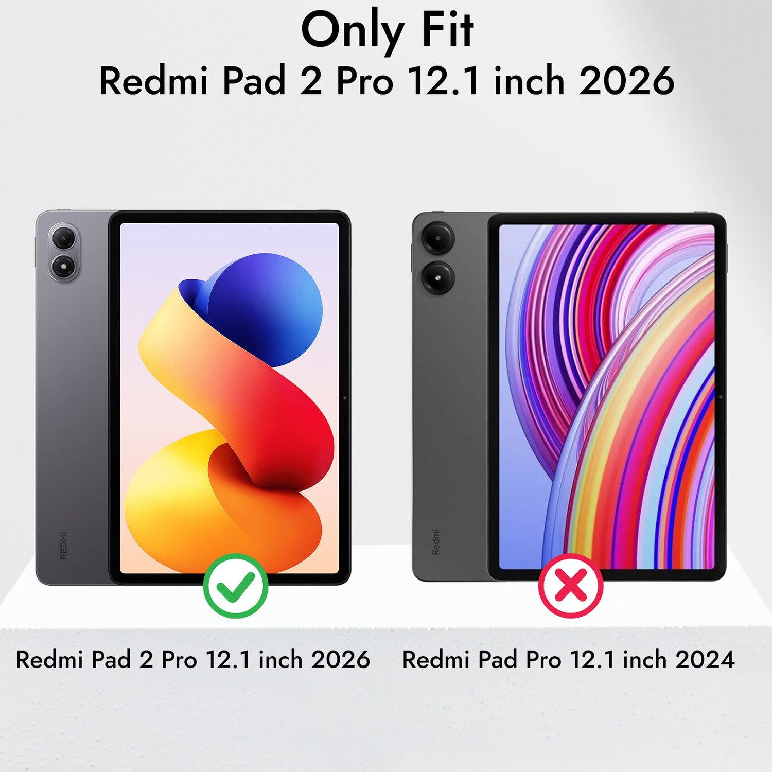 Image of ROBUSTRION Flip Cover for Redmi Pad 2 Pro 12.1 inch