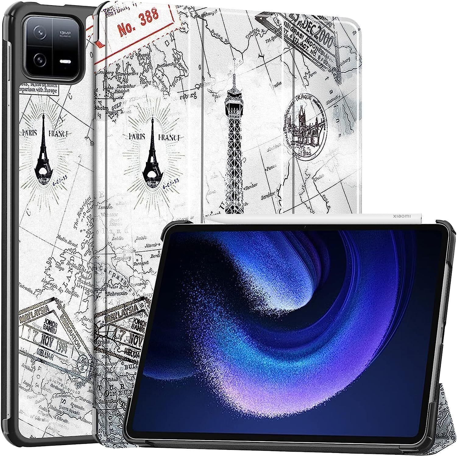 Image of Proelite Flip Cover for Xiaomi Mi Pad 6 Cover Case, Trifold Flip Case Support Auto Sleep Wake