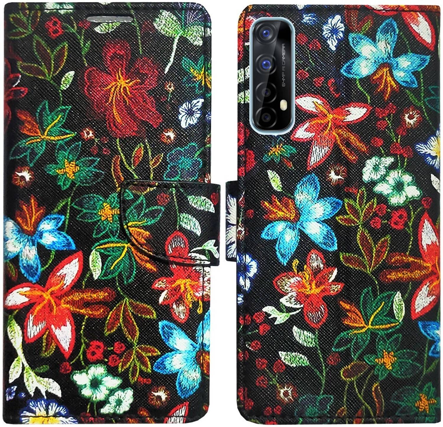 AD Enterprises Flip Cover for Realme Narzo 30 4G, Realme 7, Realme Narzo 20 Pro