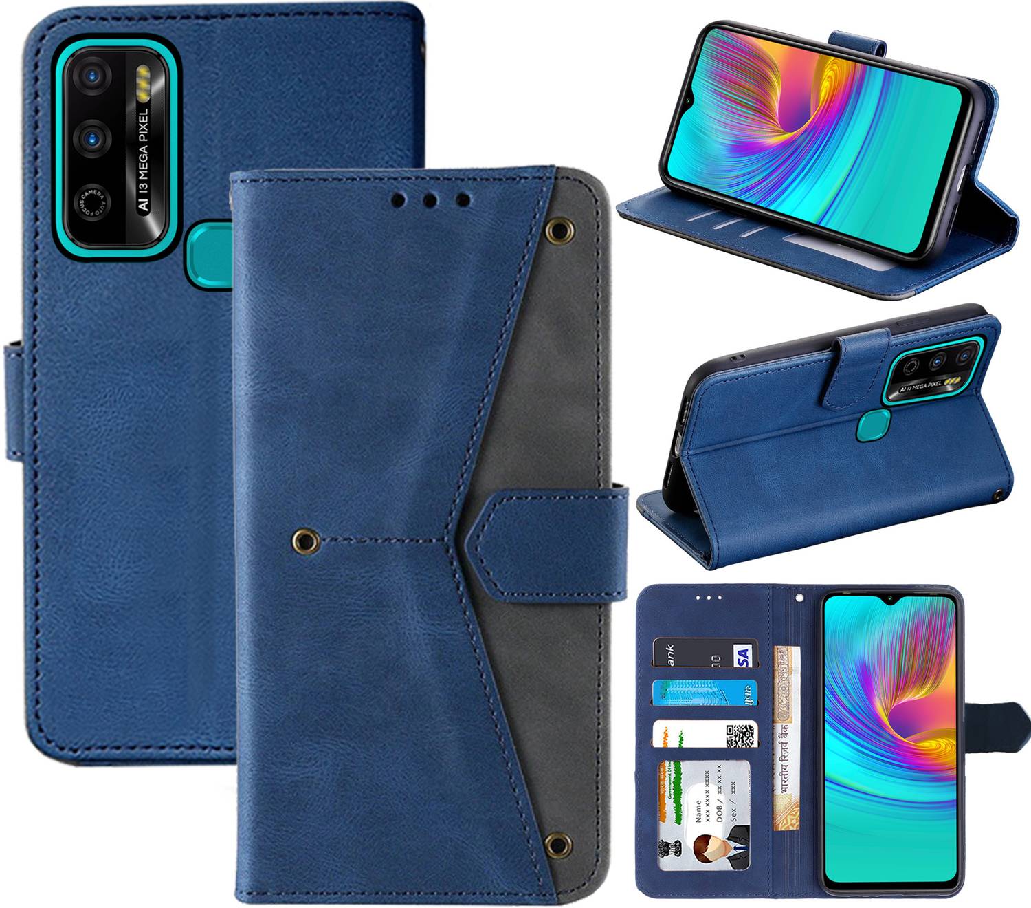 Autofocus Flip Cover for Infinix Smart 4 Plus