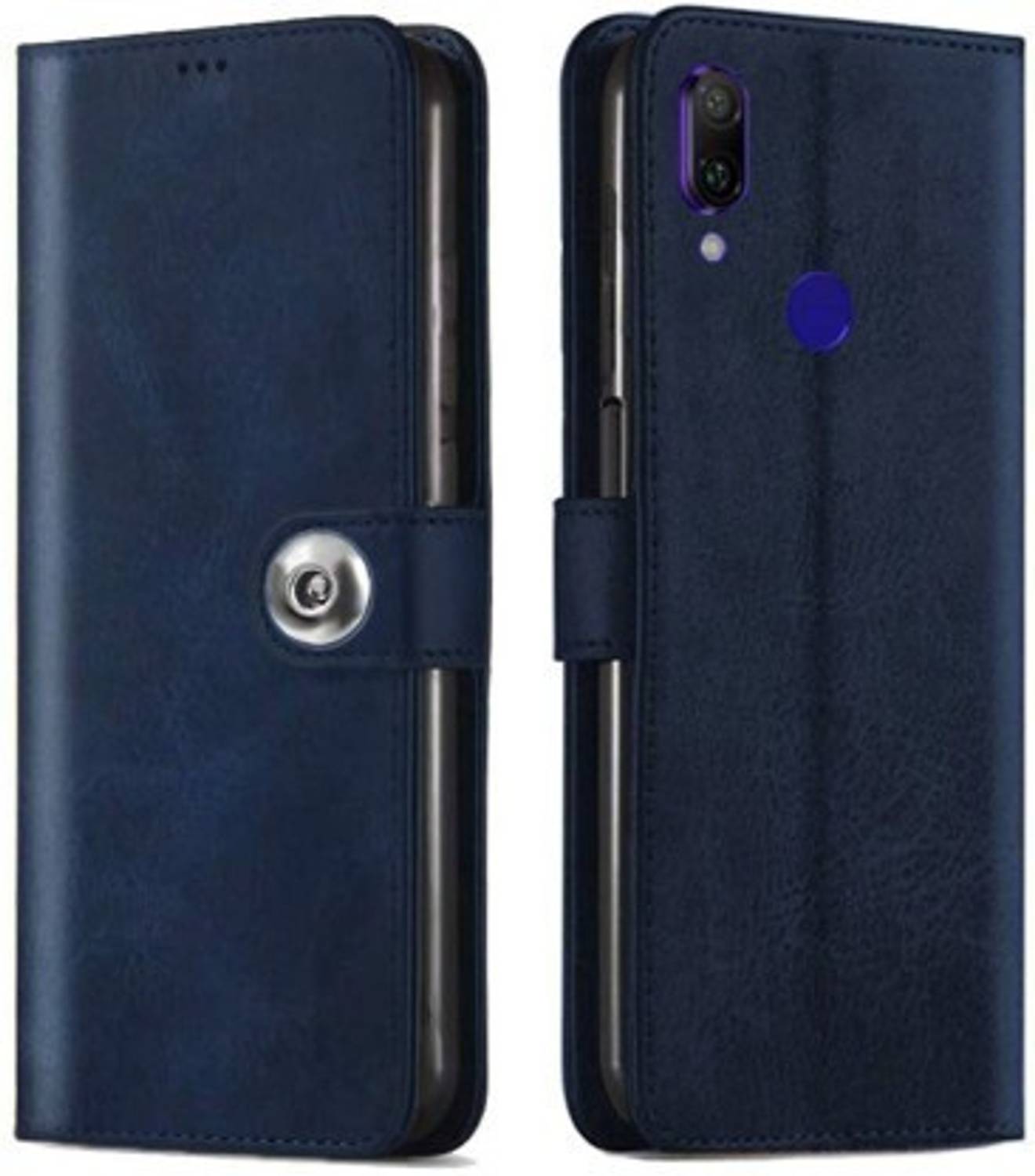 Aarov Flip Cover for Xiaomi Redmi Y3, Redmi 7 Designer Flip Cover