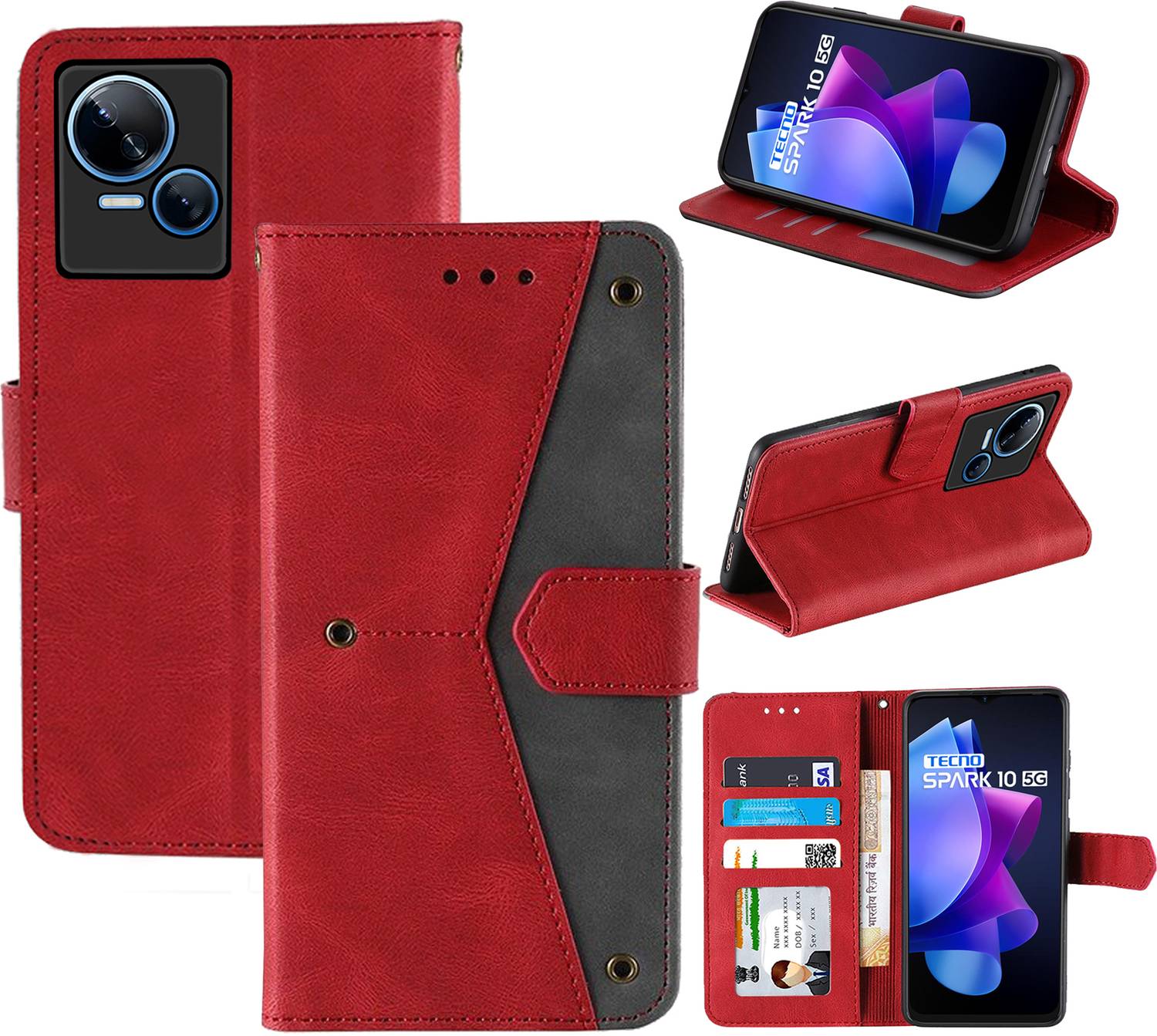 Autofocus Flip Cover for Tecno Spark 10 5G