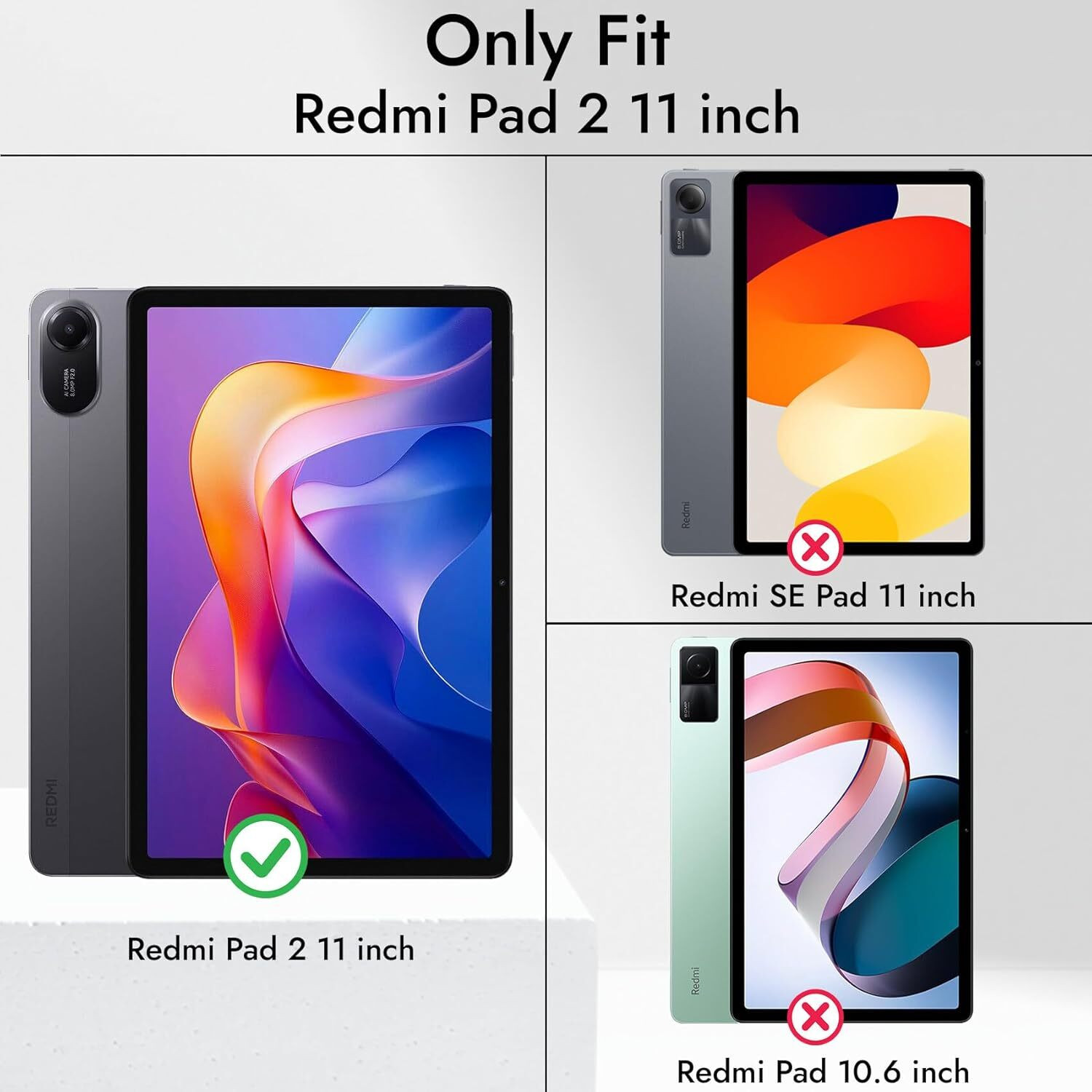 Image of AGEIS Flip Cover for Redmi Pad 2 11 inches
