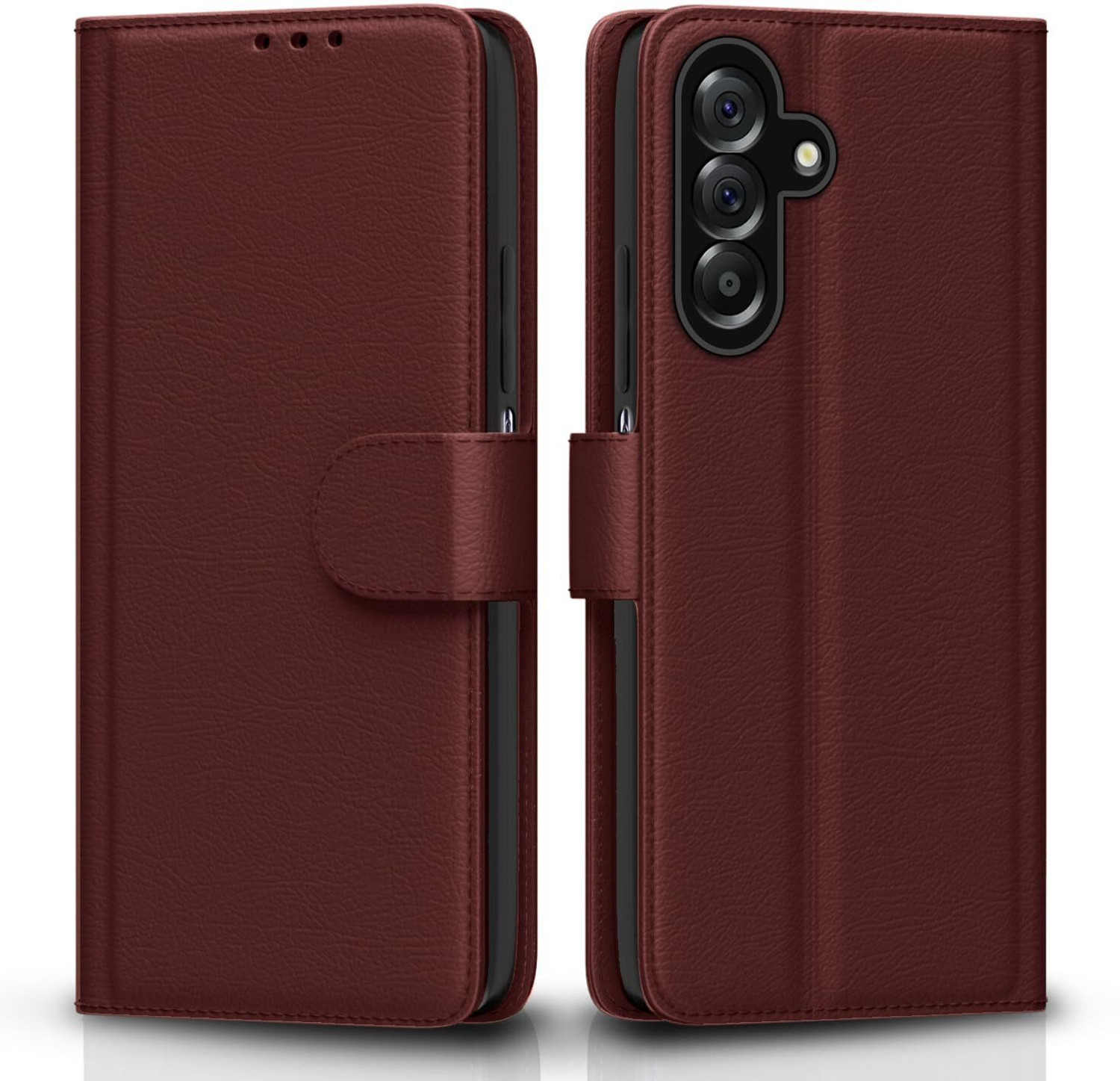 Image of ZORZO Flip Cover for Samsung Galaxy A17 | M17 | F17 5G|Shock Proof | Leather Finish|Card Pockets Wallet & Stand