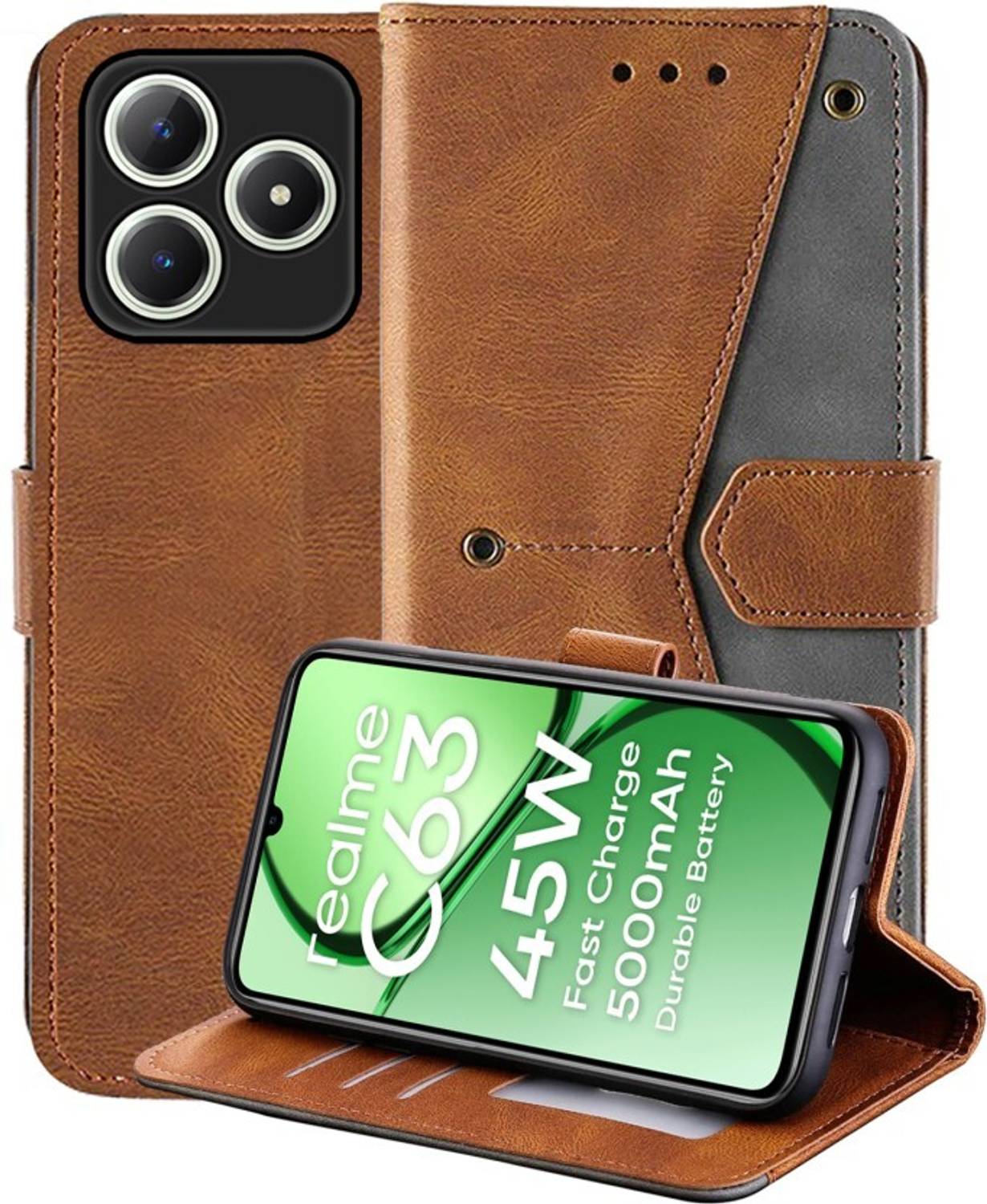 Aleppo Flip Cover for Realme C63 4G