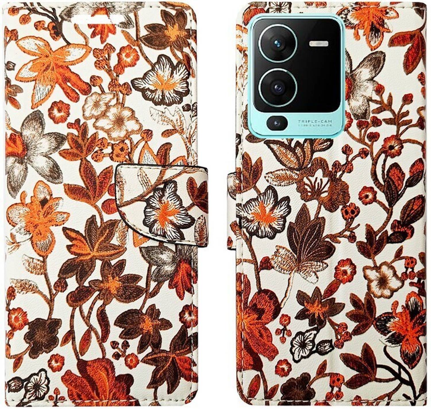 AD Enterprises Flip Cover for Vivo V25 Pro 5G
