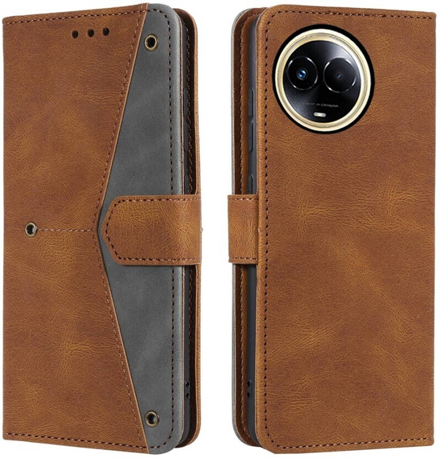 Aarov Flip Cover for Realme C67 5G