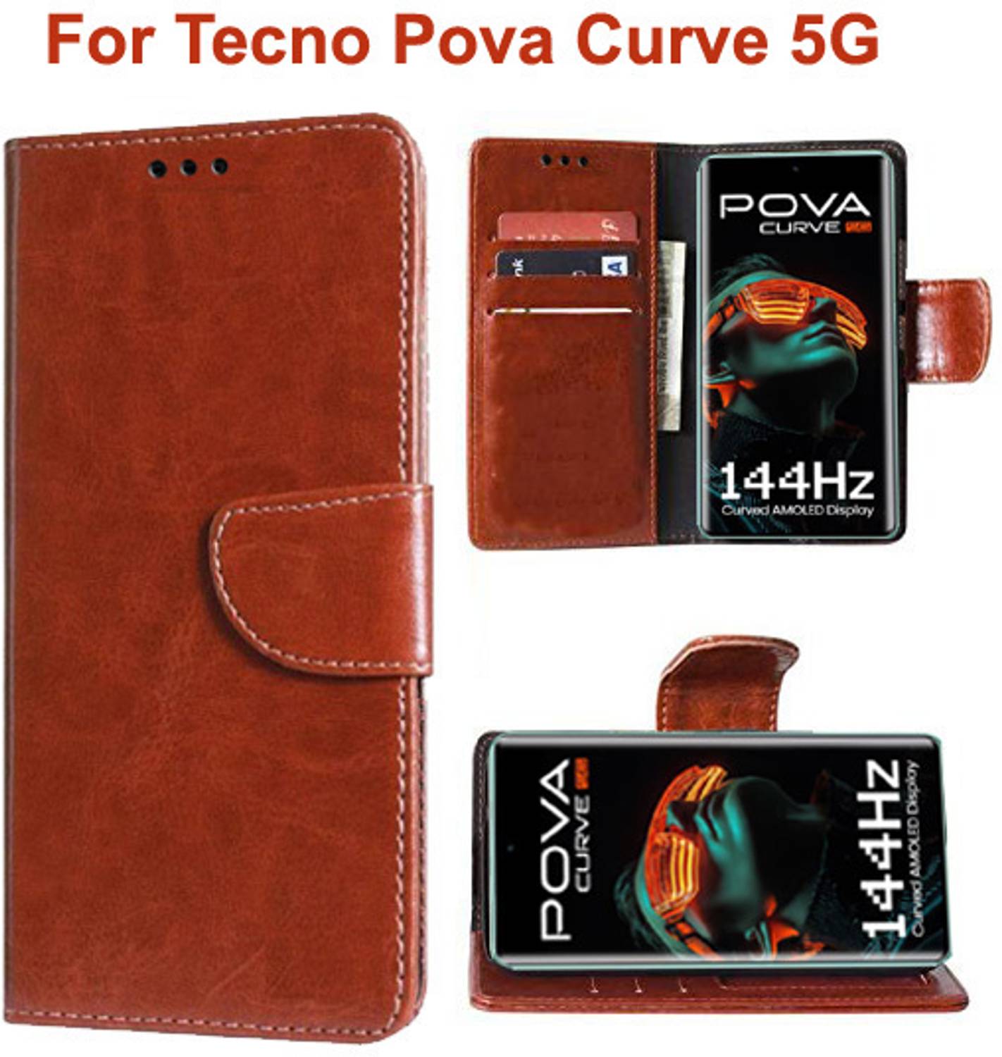 Carnage Flip Cover for Tecno Pova Curve 5G