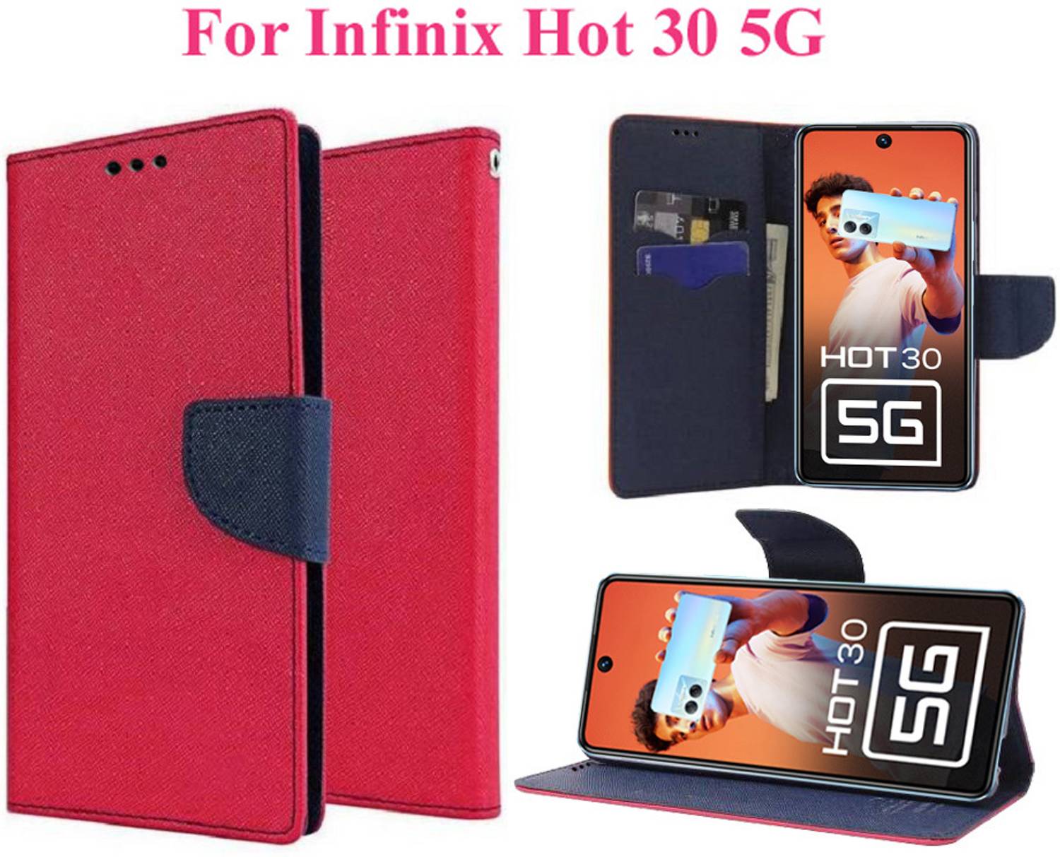 Carnage Flip Cover for Infinix Hot 30 5G