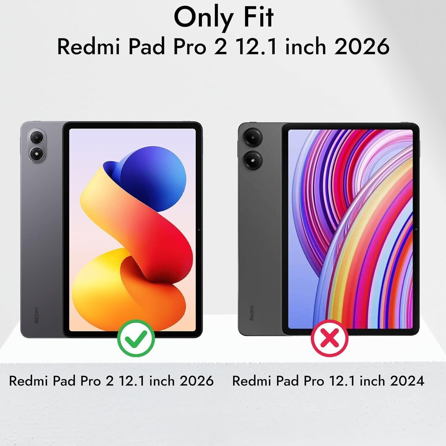 Image of AGEIS Flip Cover for Redmi Pad 2 Pro 5G 12.1 inches