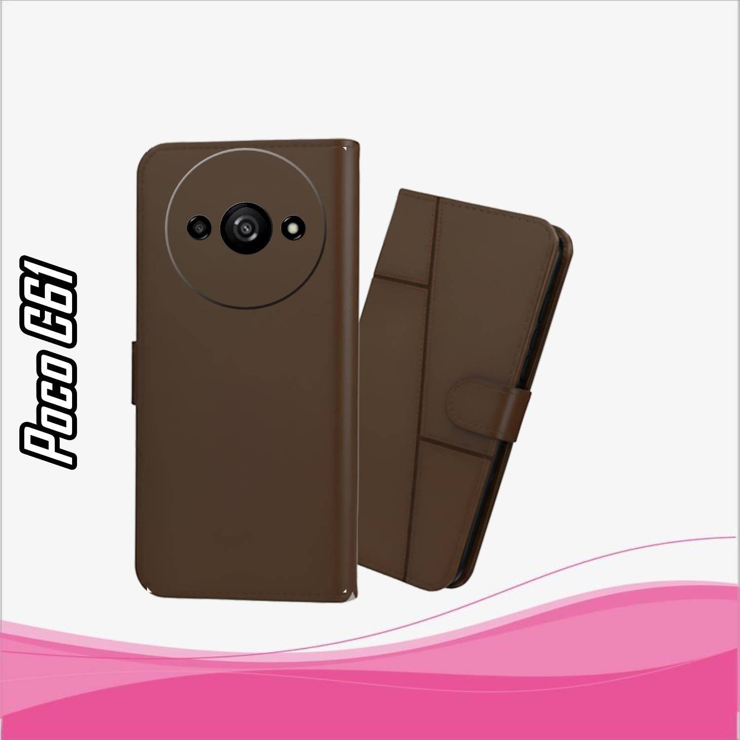 Oyota Flip Cover for POCO C61