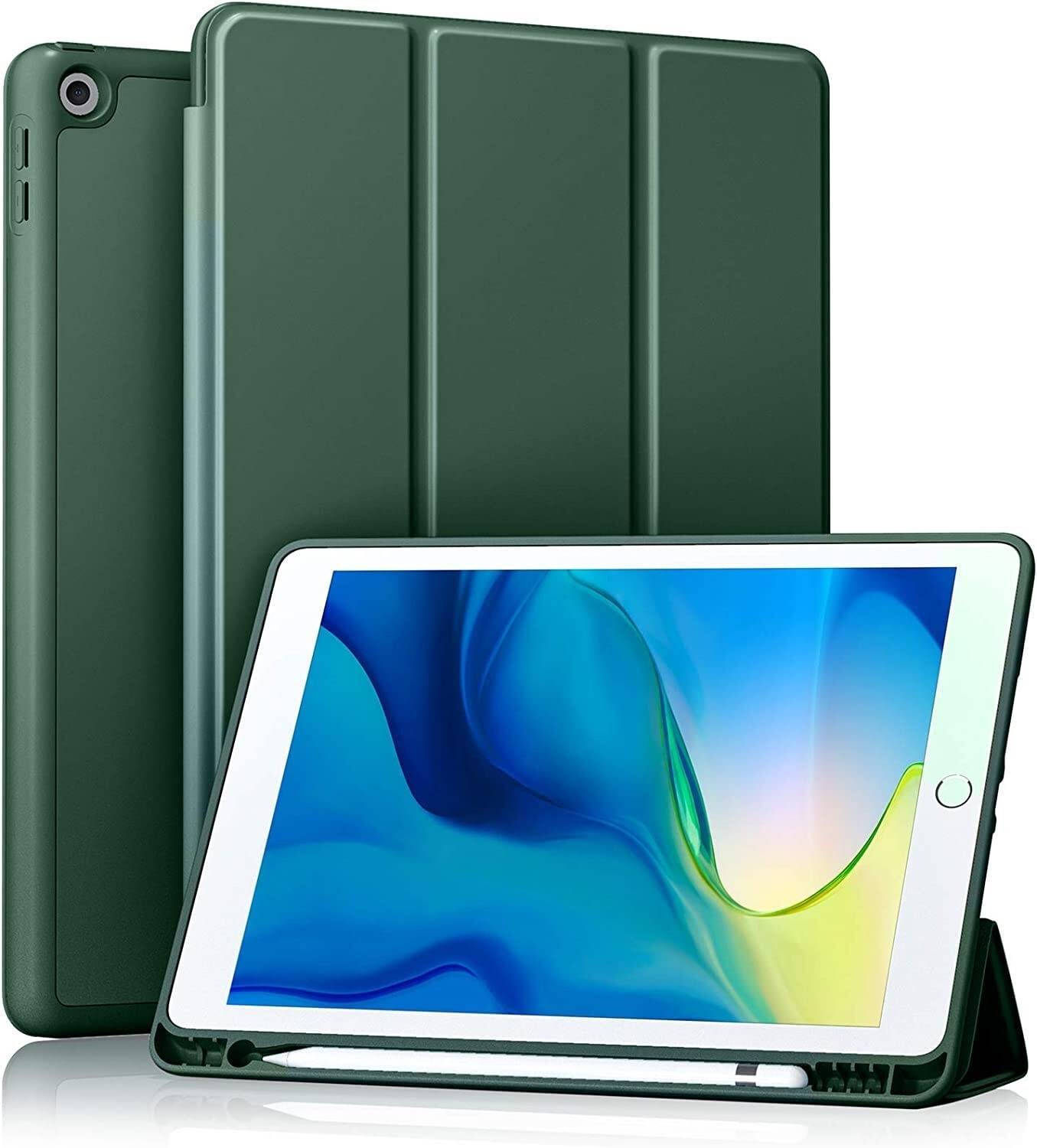 AGEIS Flip Cover for Apple iPad 10.2 Inch 2021/2020/2019, for iPad 9th/8th/7th Gen