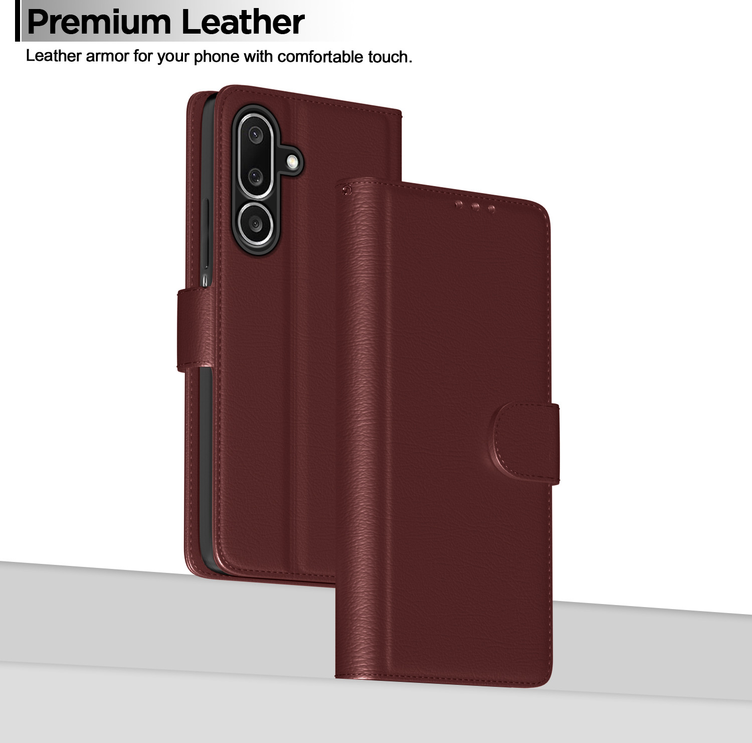 Image of Pikkme Flip Cover for Samsung Galaxy M36 5G