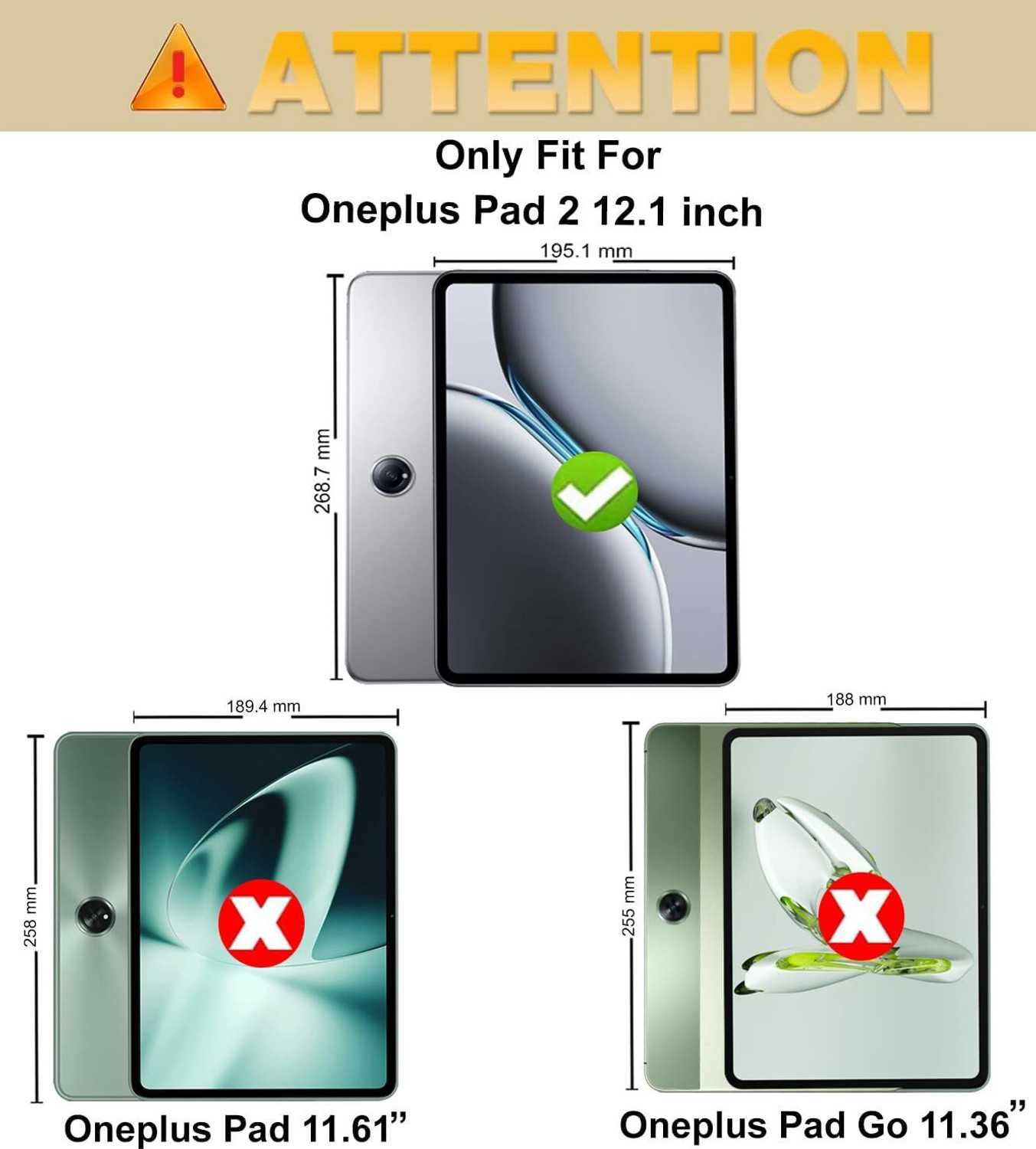 Image of COVERHUB Flip Cover for OnePlus Pad 2 12.1 inches