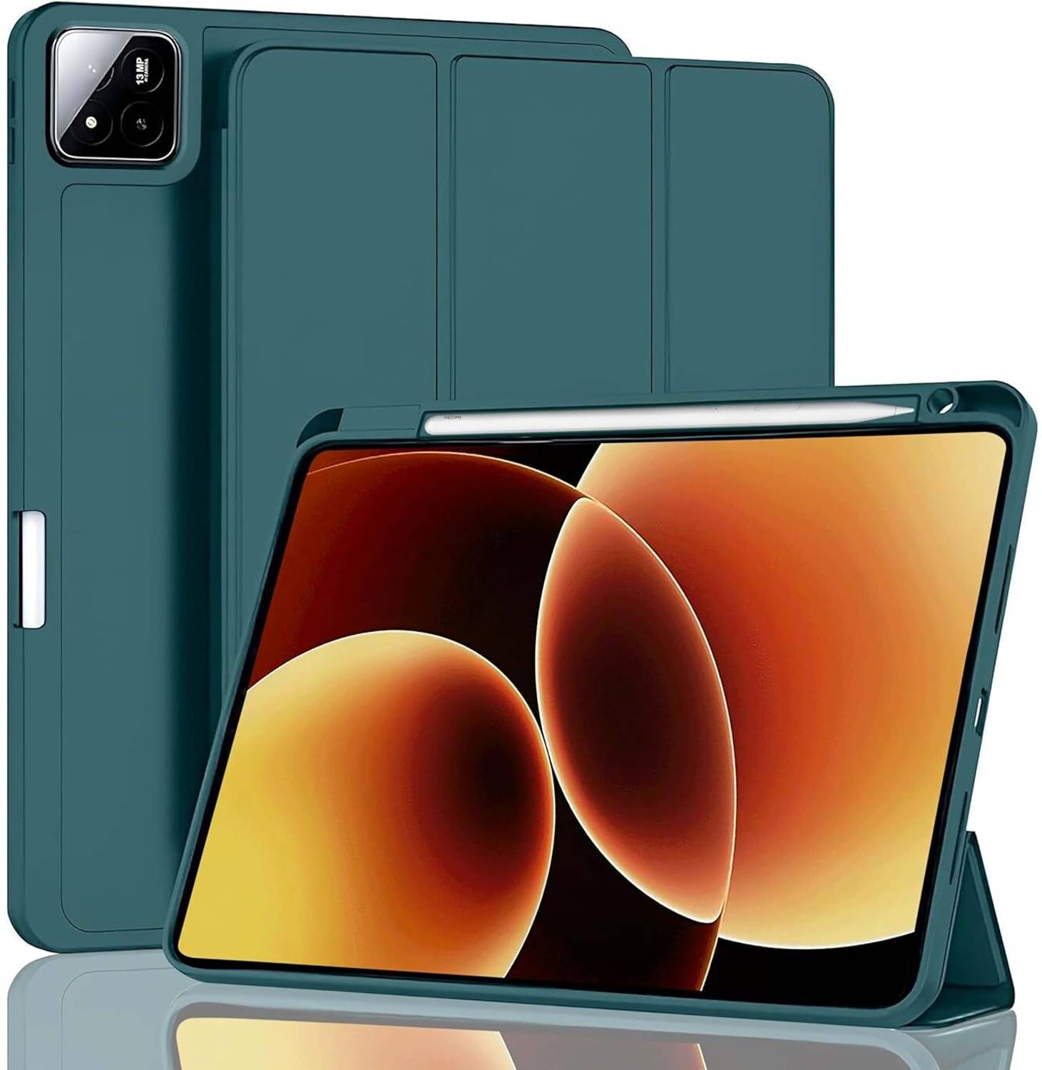 AGEIS Flip Cover for Xiaomi Mi Pad 8/Pad 8 Pro 11.2 inches (Stylus Holder)