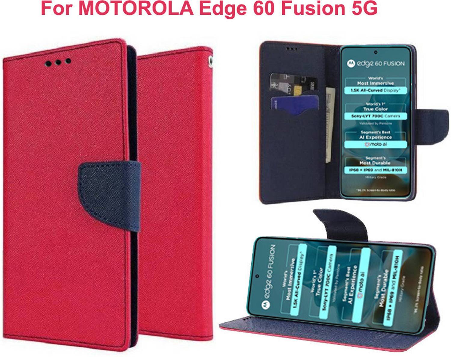 Carnage Flip Cover for MOTOROLA Edge 60 Fusion 5G