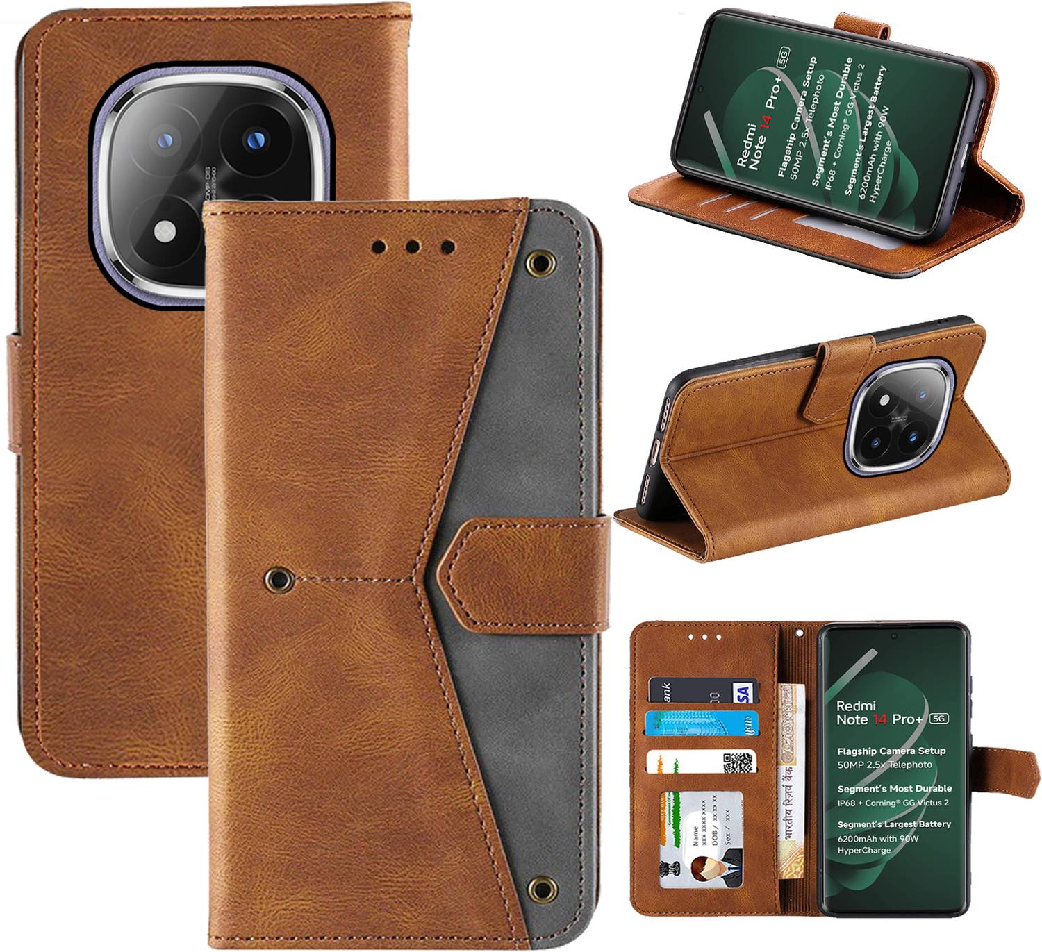 Autofocus Flip Cover for Redmi Note 14 Pro+ Plus 5G