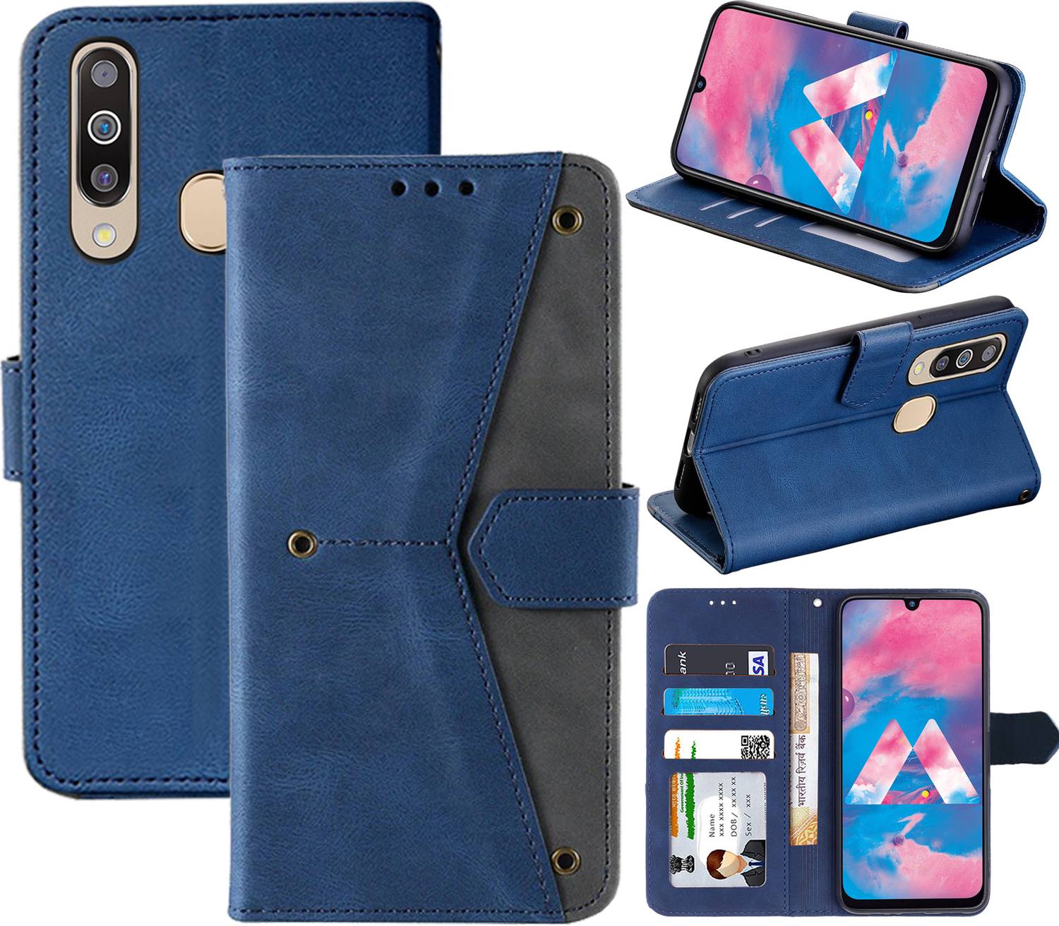 Autofocus Flip Cover for Samsung Galaxy M30