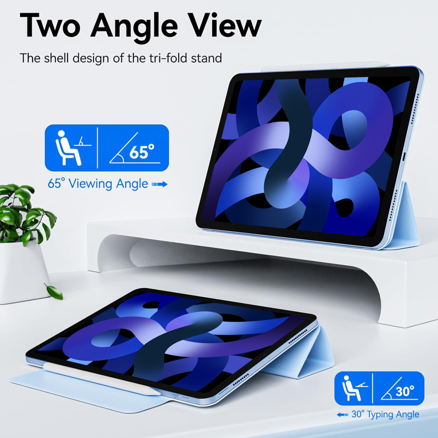 Image of TGK Flip Cover for Apple iPad Air 5th gen 10.9 inch
