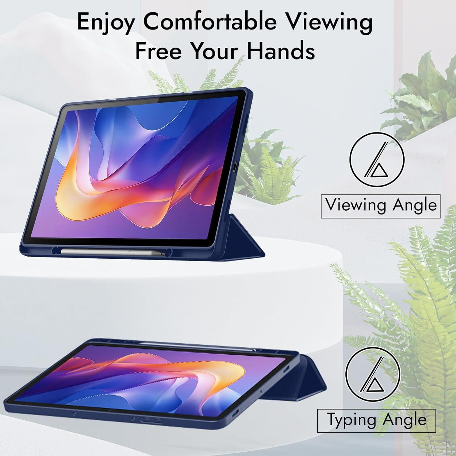 Image of COVERHUB Flip Cover for Realme Pad 10.4 inch (Stylus Holder)