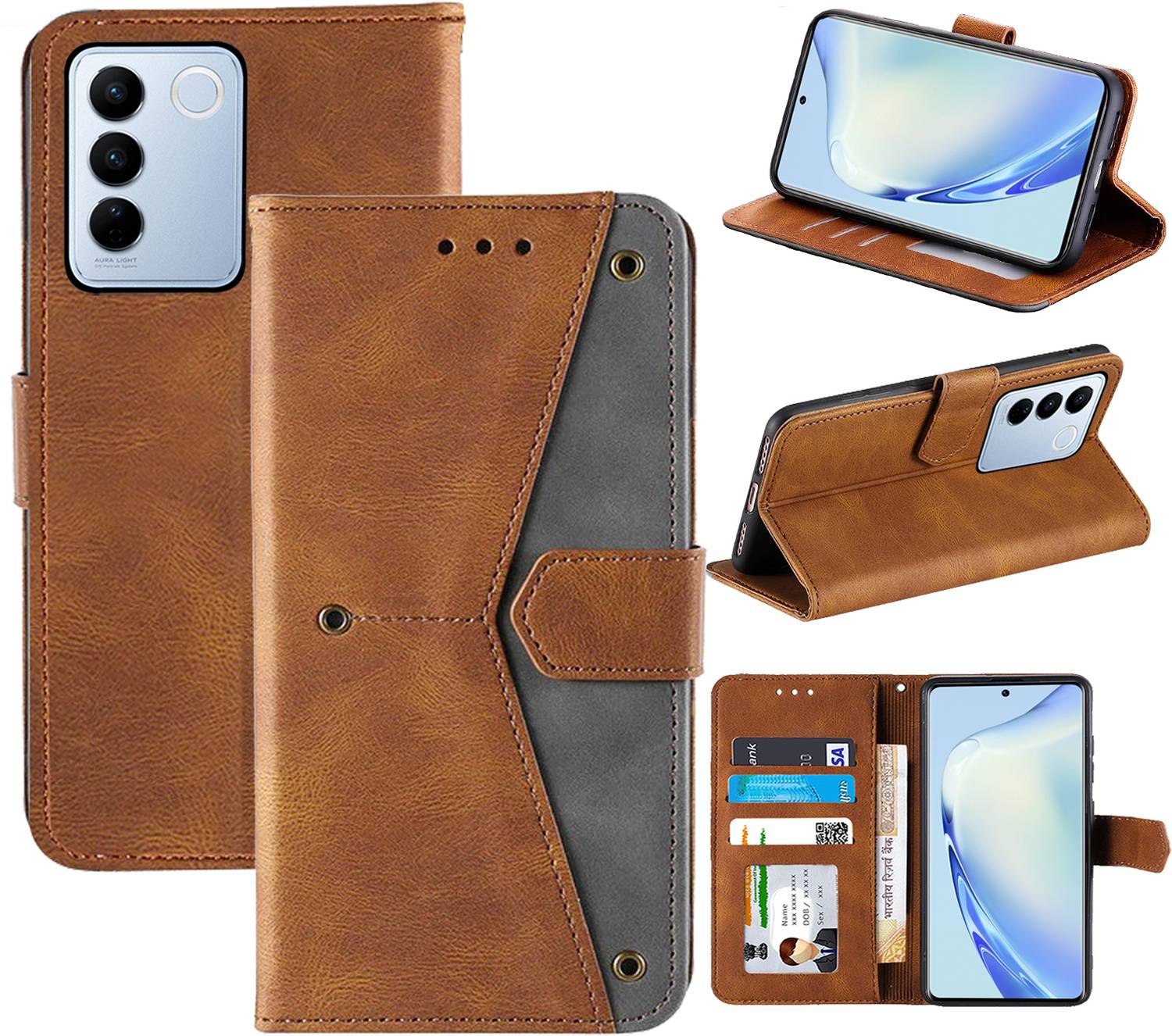 Autofocus Flip Cover for Vivo V27 5G