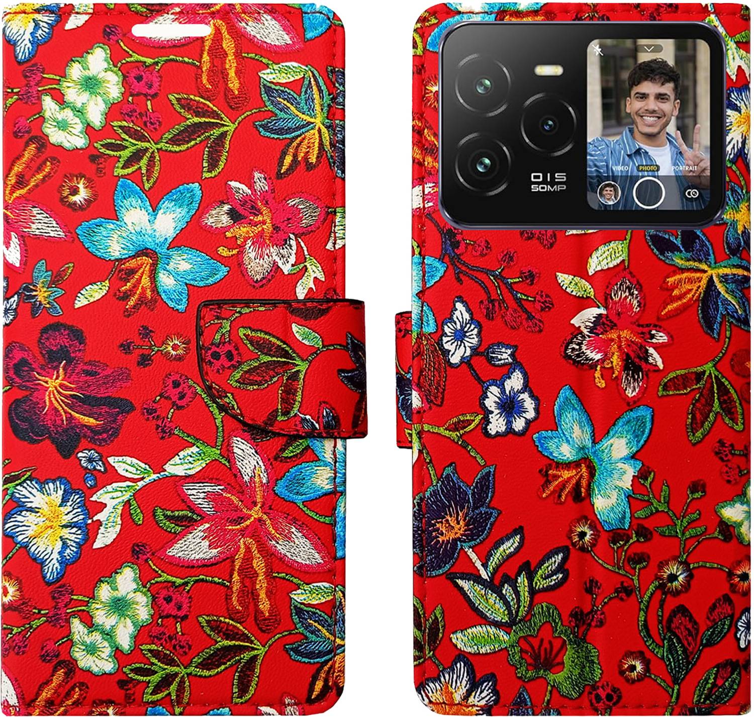 AD Enterprises Flip Cover for Lava Agni 3 5G