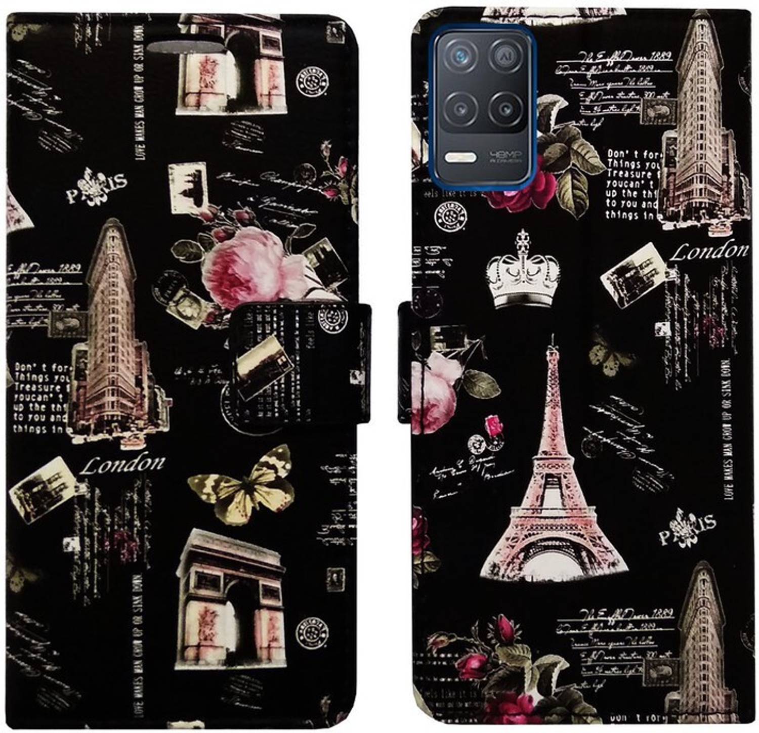 AD Enterprises Flip Cover for Realme Narzo 30 5G
