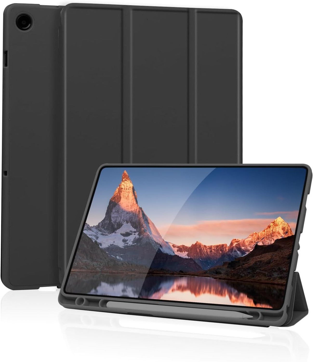 Image of AGEIS Flip Cover for Lenovo Tab Plus 11.5 inches 2024 (Black, Shock Proof, Pack of: 1)