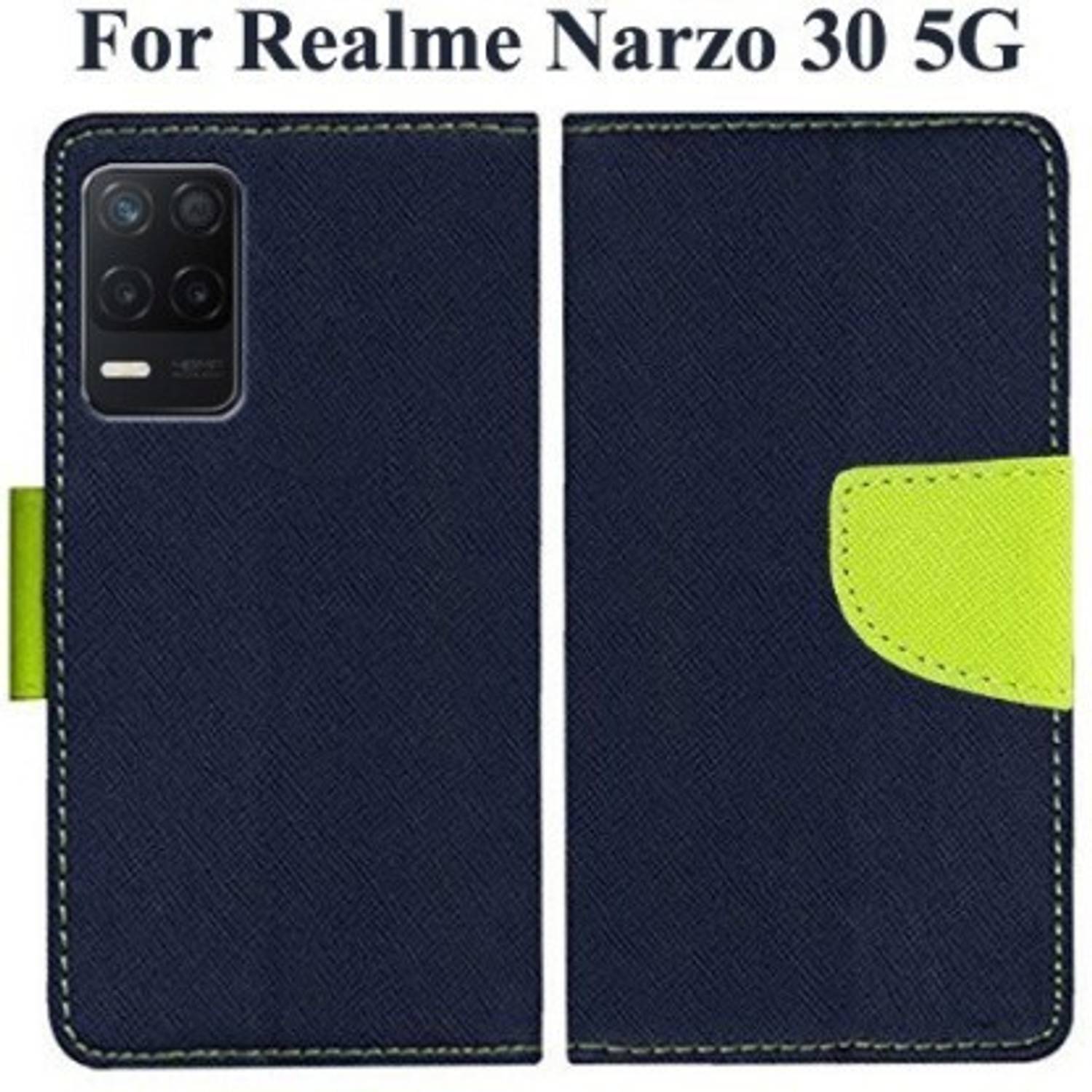 Aarov Flip Cover for Realme Narzo 30 5G